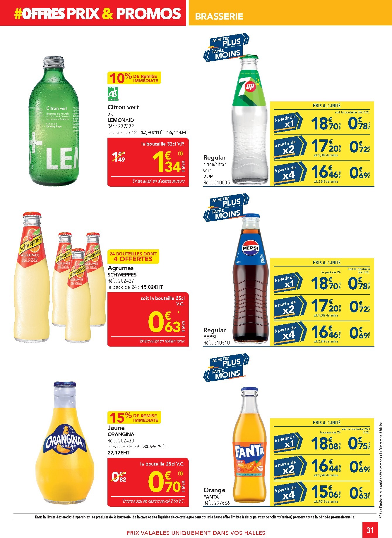 metro - Catalogue Metro - Offres Prix & Promos Restauration valable du 26/03/2026 au 22/04/2026 - page: 31