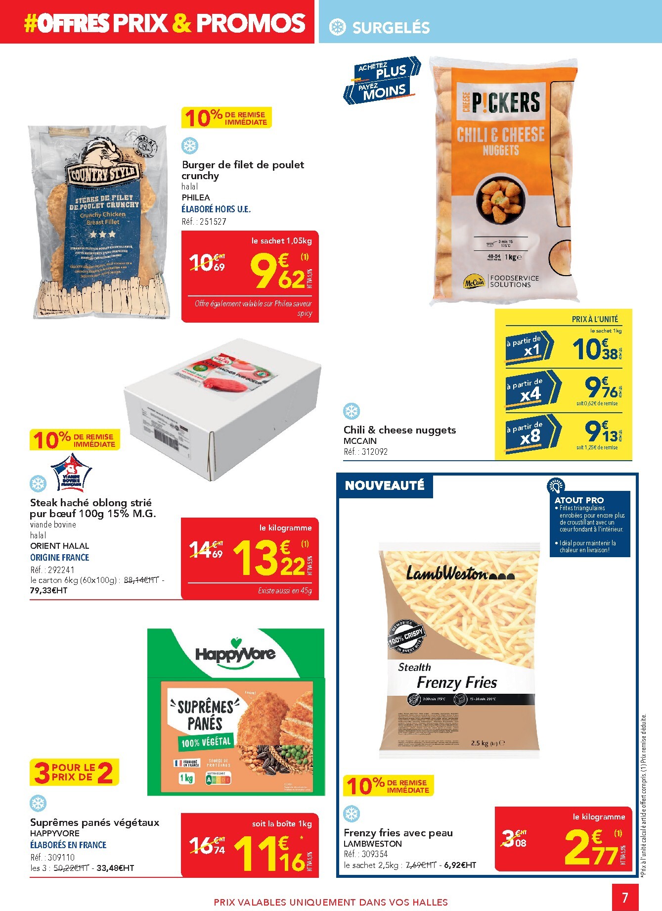 metro - Catalogue Metro - Offres Prix & Promos Restauration valable du 26/03/2026 au 22/04/2026 - page: 7