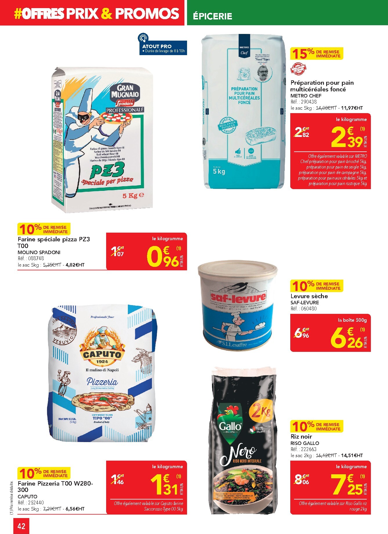 metro - Catalogue Metro - Offres Prix & Promos Restauration valable du 26/03/2026 au 22/04/2026 - page: 42