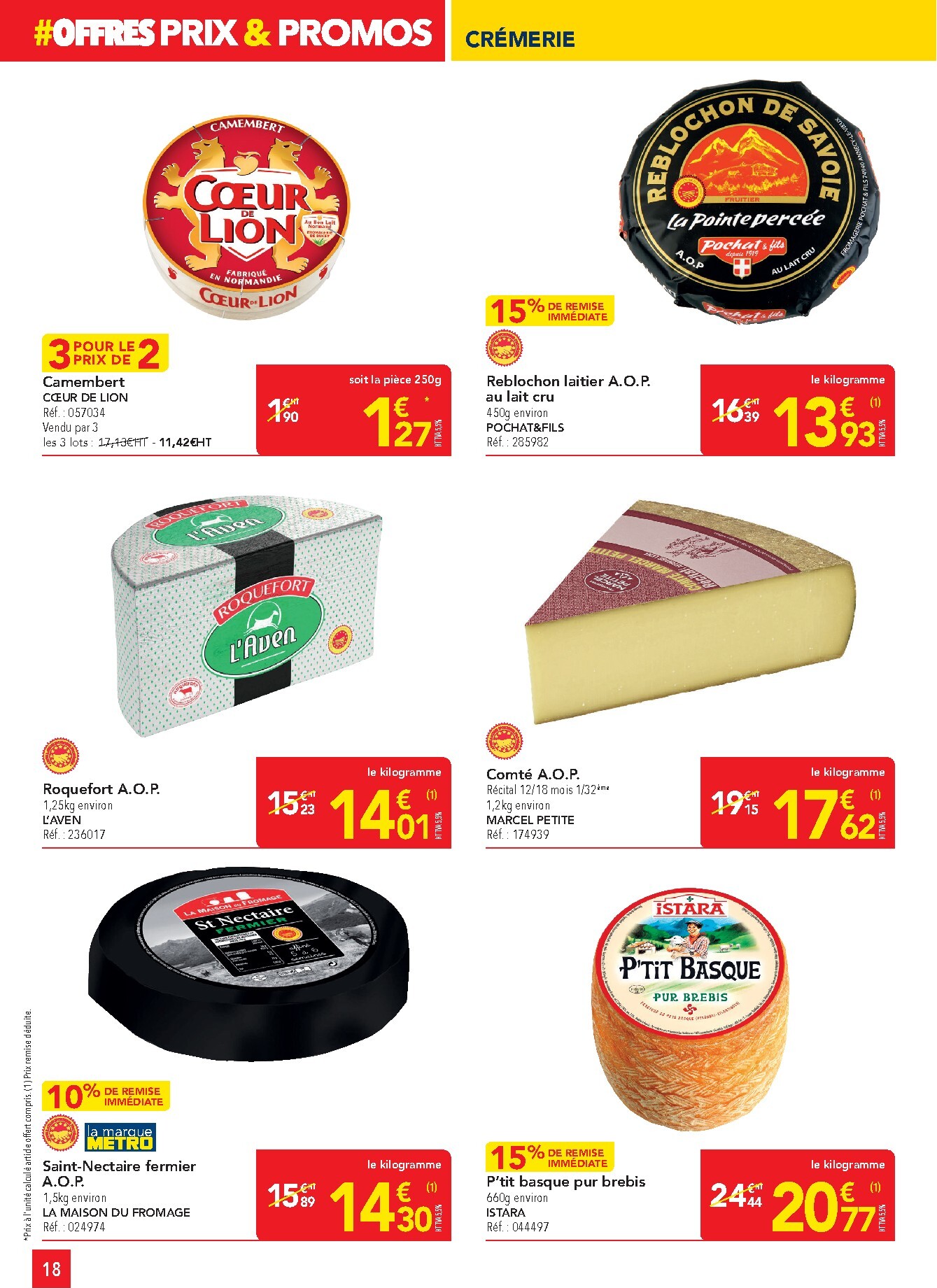 metro - Catalogue Metro - Offres Prix & Promos Restauration valable du 26/03/2026 au 22/04/2026 - page: 18