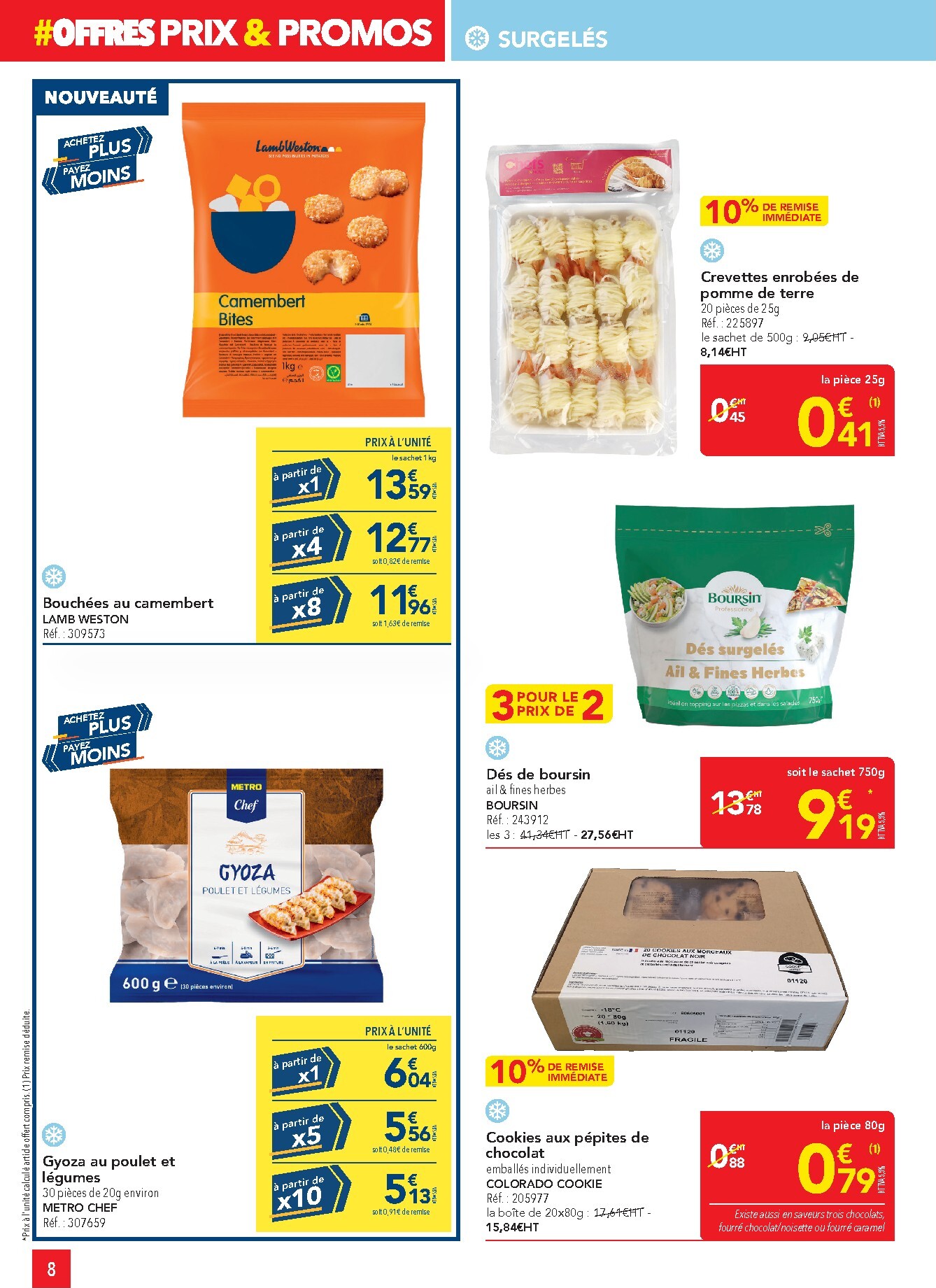 metro - Catalogue Metro - Offres Prix & Promos Restauration valable du 26/03/2026 au 22/04/2026 - page: 8