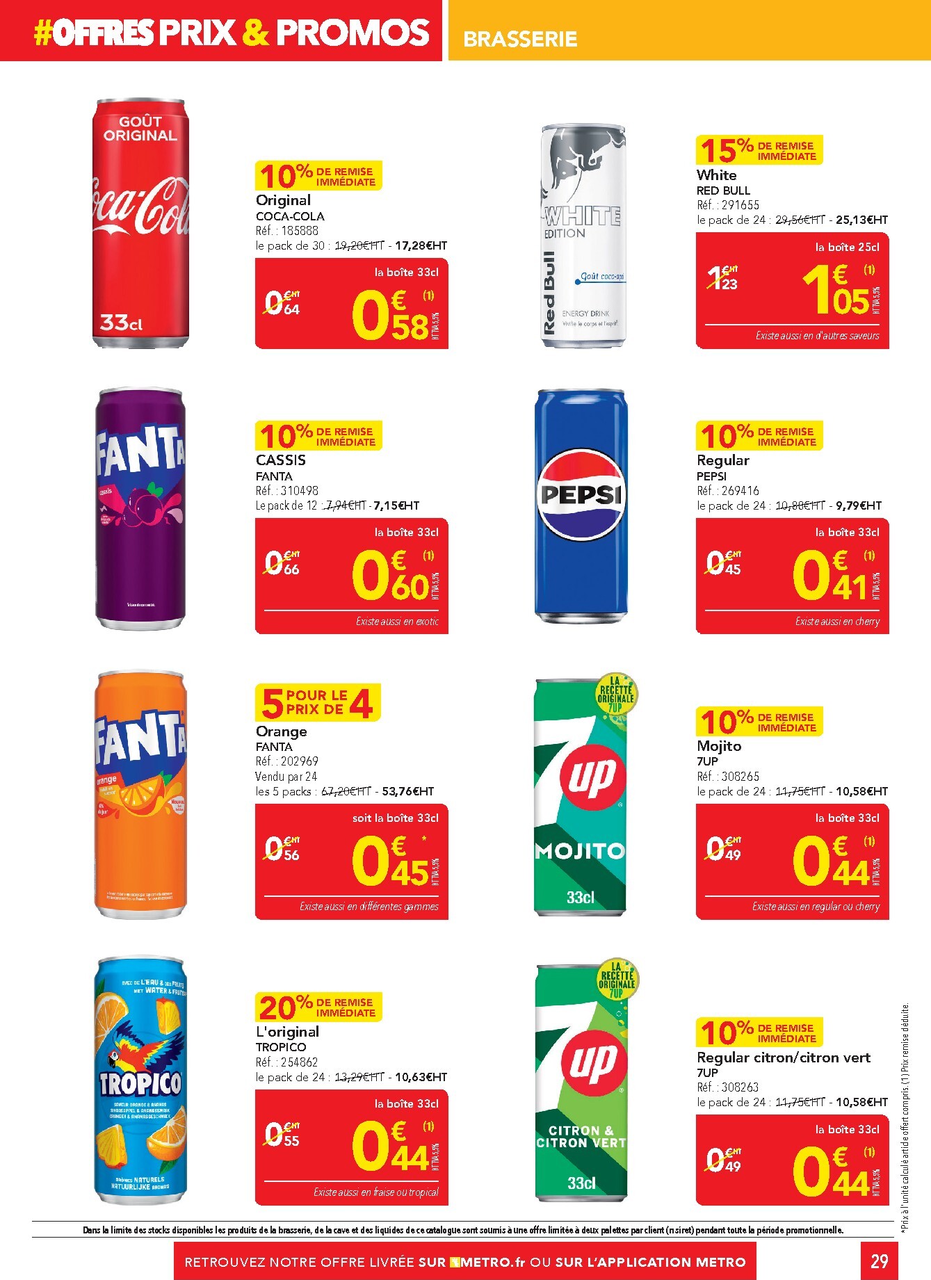 metro - Catalogue Metro - Offres Prix & Promos Restauration valable du 26/03/2026 au 22/04/2026 - page: 29