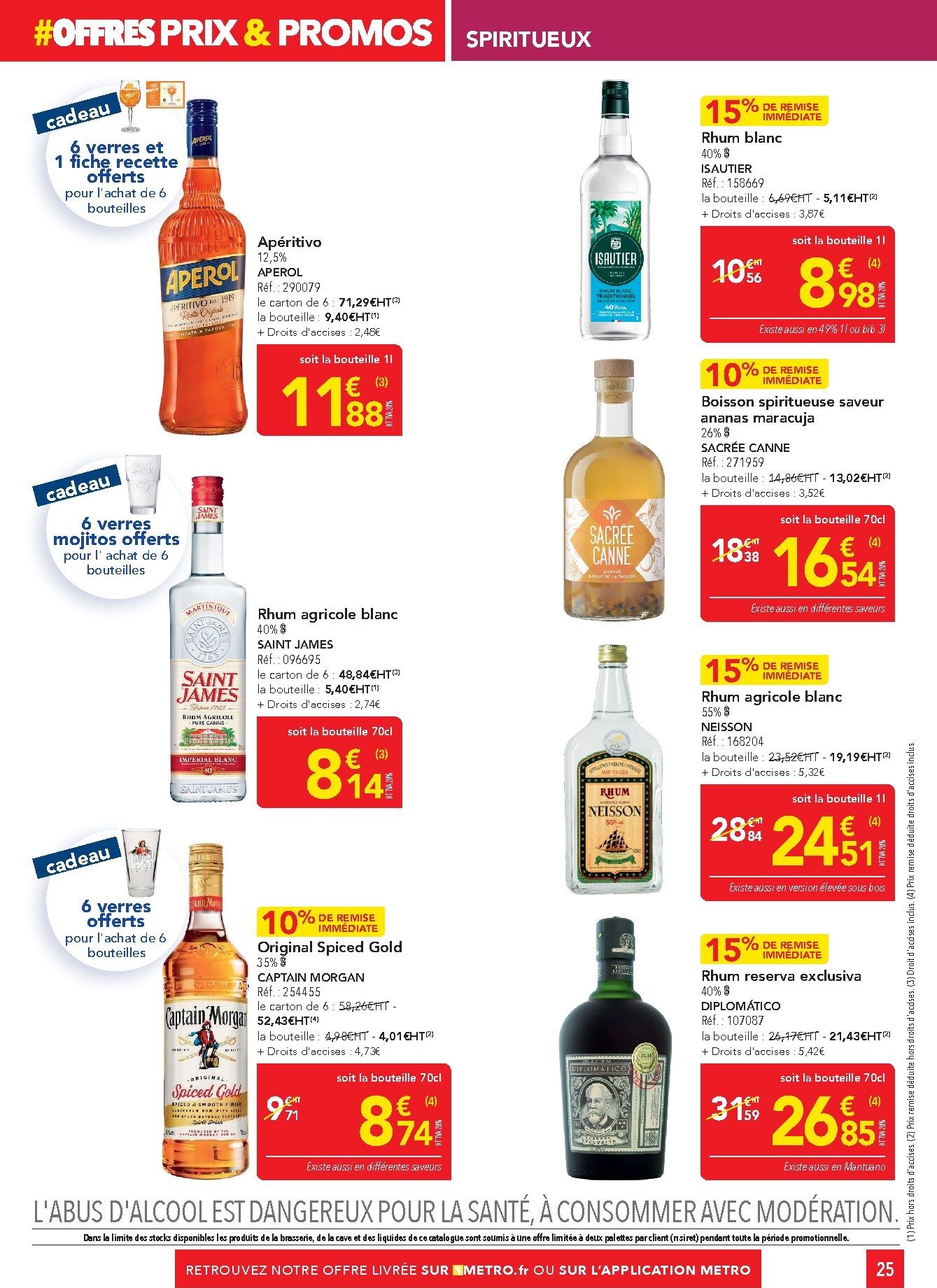 metro - Catalogue Metro - Offres Prix & Promos Restauration valable du 26/03/2026 au 22/04/2026 - page: 25