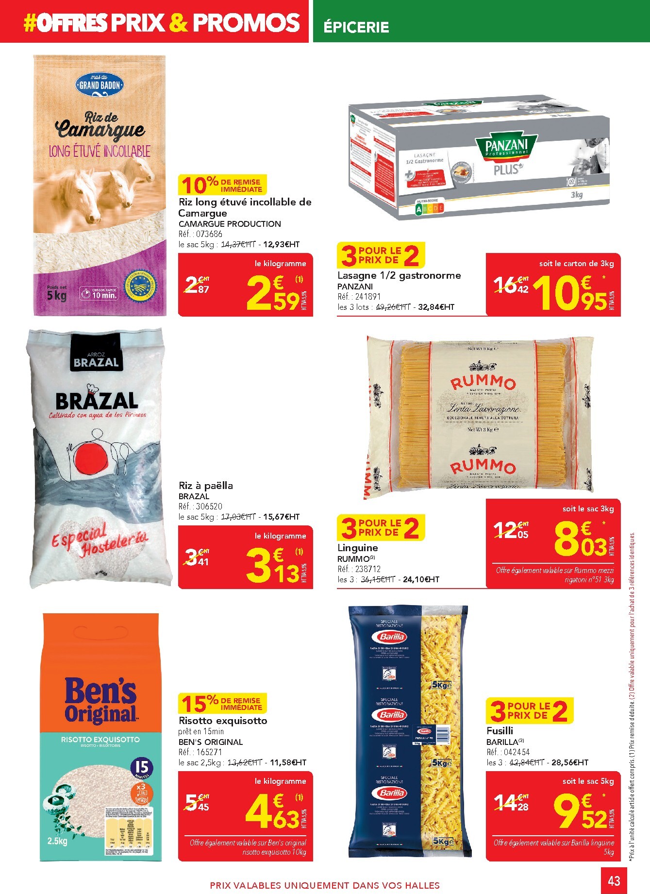 metro - Catalogue Metro - Offres Prix & Promos Restauration valable du 26/03/2026 au 22/04/2026 - page: 43