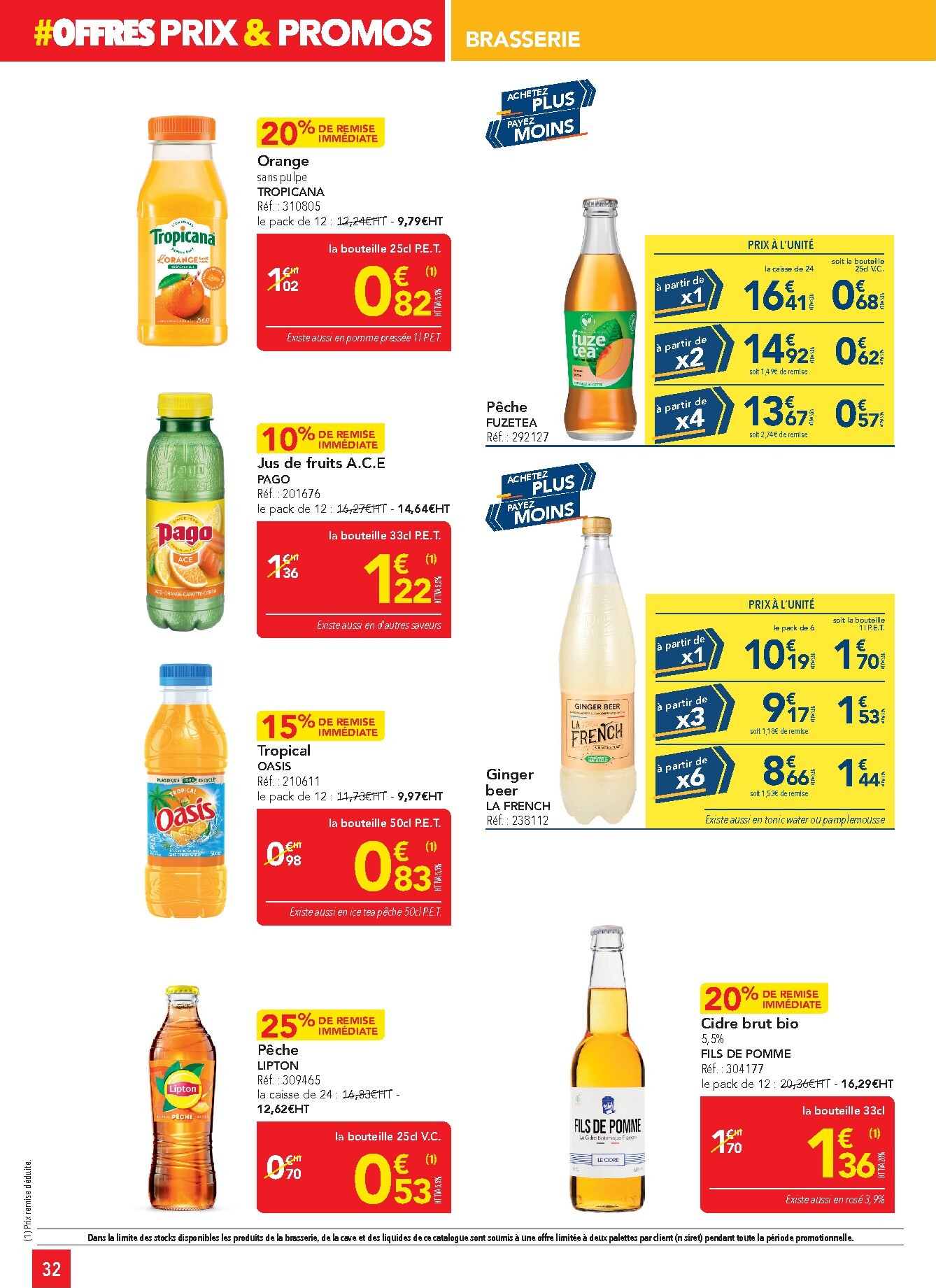 metro - Catalogue Metro - Offres Prix & Promos Restauration valable du 26/03/2026 au 22/04/2026 - page: 32