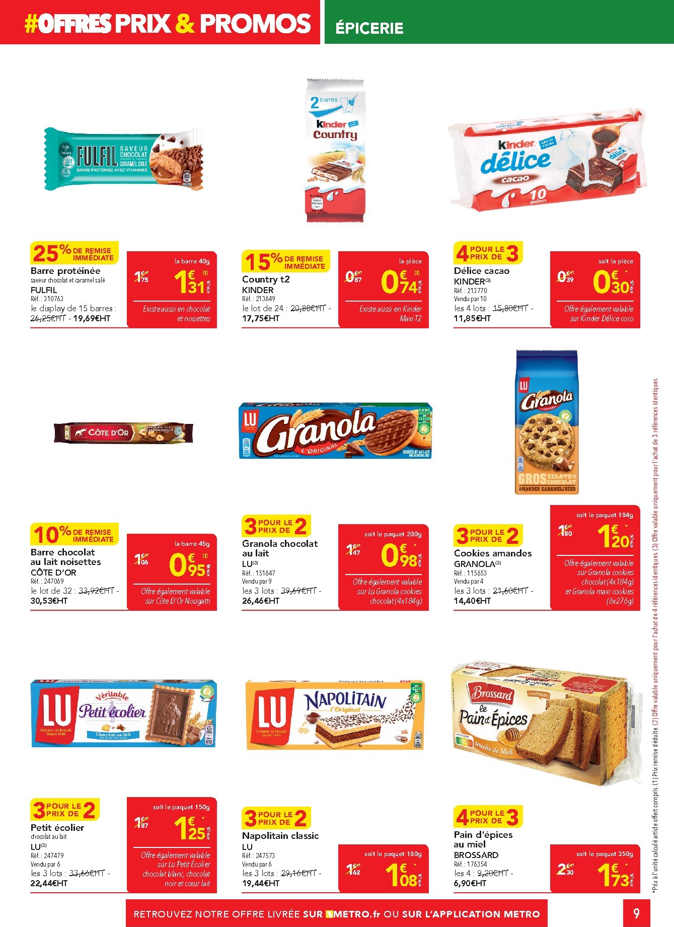 metro - Catalogue Metro - Offres Prix & Promos Revendeurs valable du 26/03/2026 au 08/04/2026 - page: 9