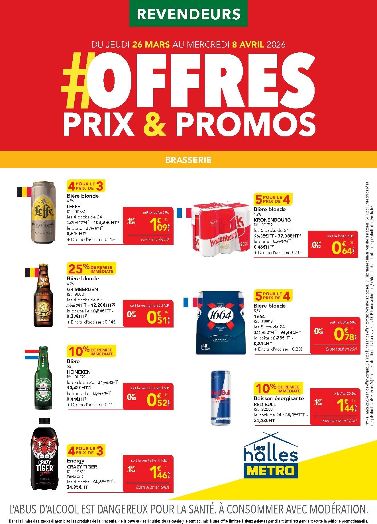 metro - Catalogue Metro - Offres Prix & Promos Revendeurs valable du 26/03/2026 au 08/04/2026