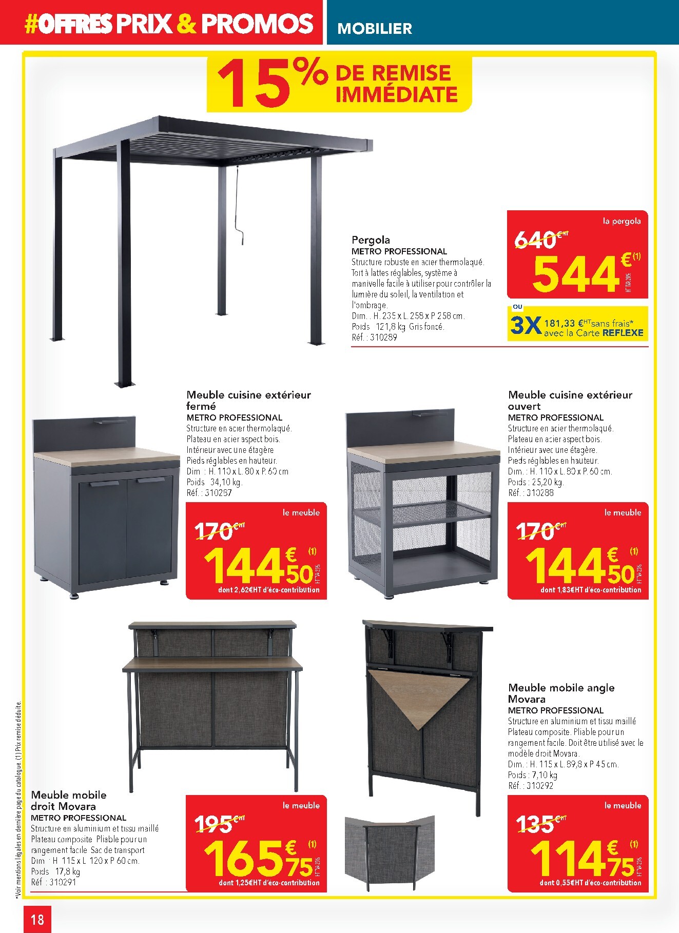 metro - Catalogue Metro - Offres Prix & Promos Traiteurs valable du 26/03/2026 au 22/04/2026 - page: 18