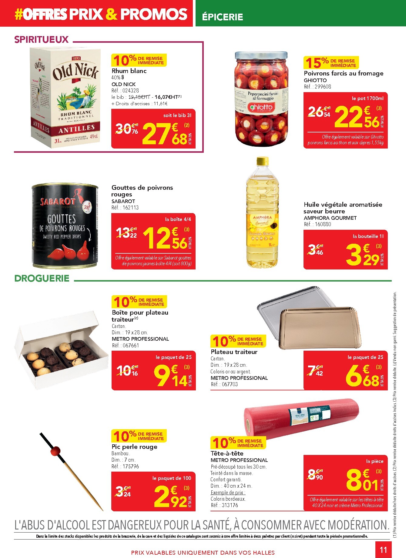 metro - Catalogue Metro - Offres Prix & Promos Traiteurs valable du 26/03/2026 au 22/04/2026 - page: 11