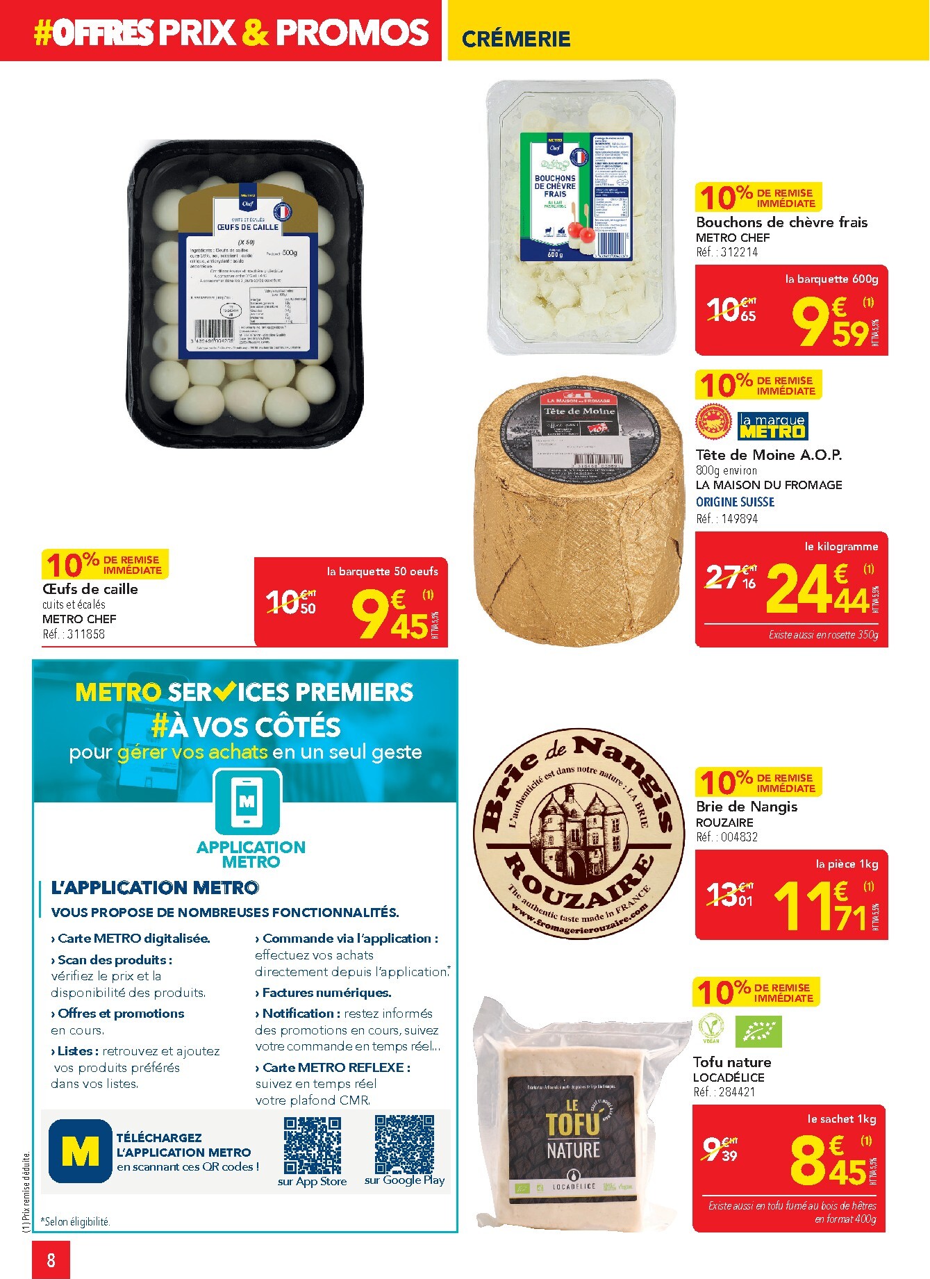 metro - Catalogue Metro - Offres Prix & Promos Traiteurs valable du 26/03/2026 au 22/04/2026 - page: 8