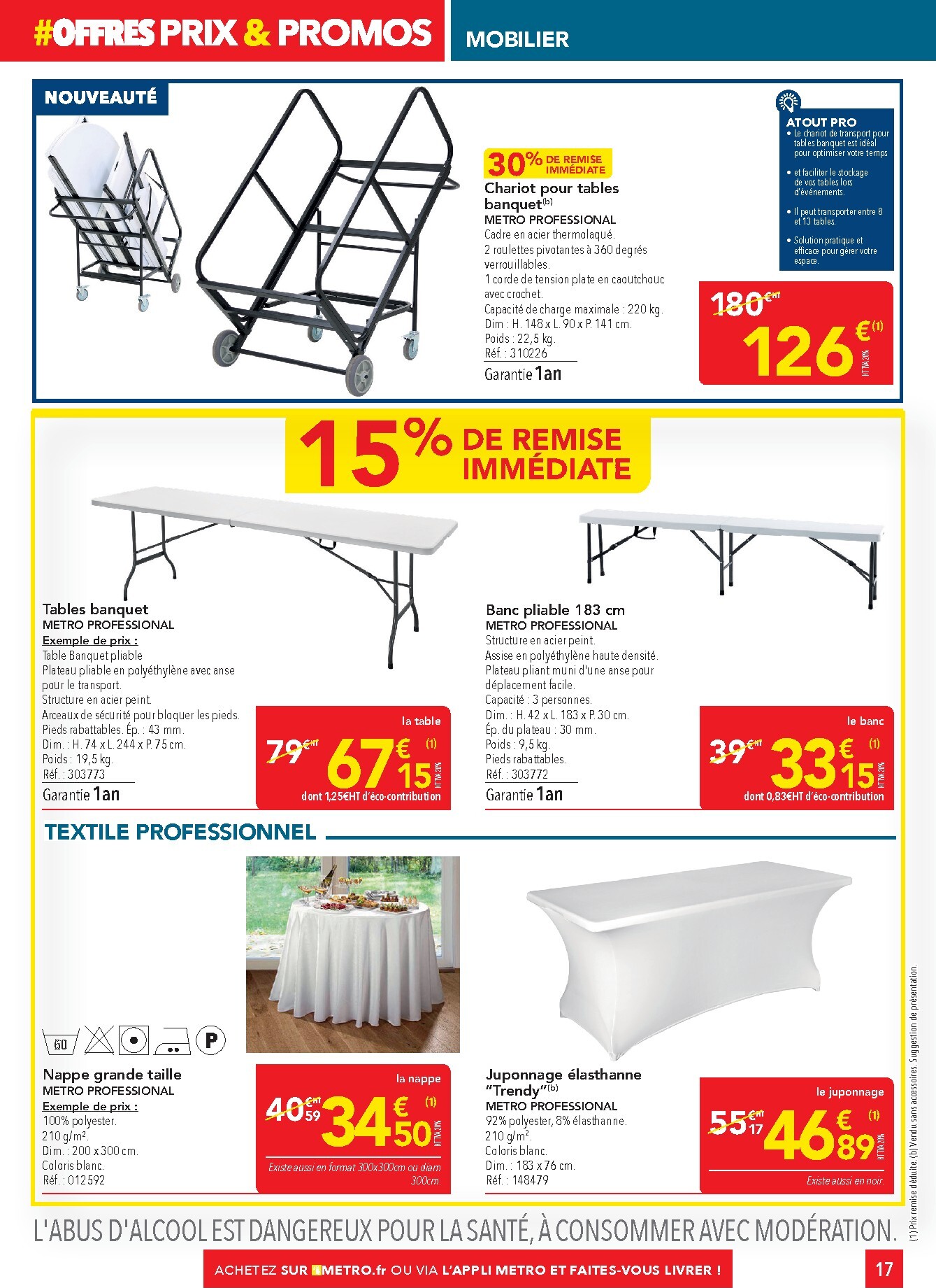 metro - Catalogue Metro - Offres Prix & Promos Traiteurs valable du 26/03/2026 au 22/04/2026 - page: 17
