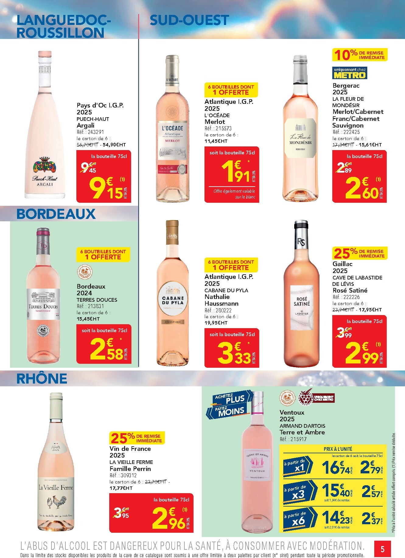 metro - Catalogue Metro - Rosés valable du 26/03/2026 au 22/04/2026 - page: 5