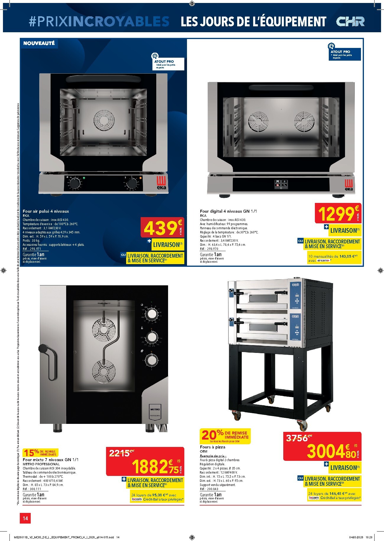metro - Catalogue Metro - Prix Incroyables CHR valable du 26/03/2026 au 20/05/2026 - page: 14