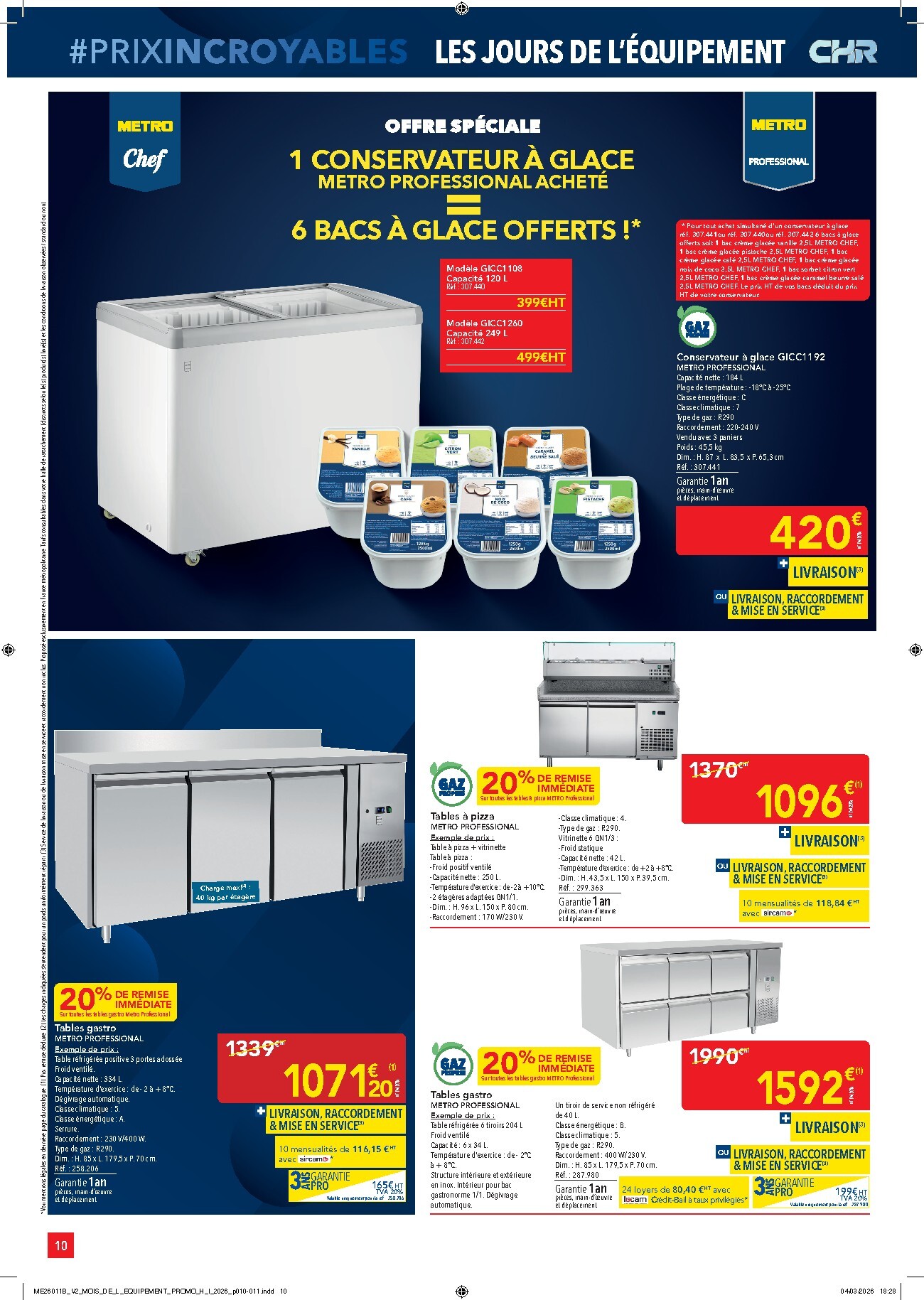 metro - Catalogue Metro - Prix Incroyables CHR valable du 26/03/2026 au 20/05/2026 - page: 10