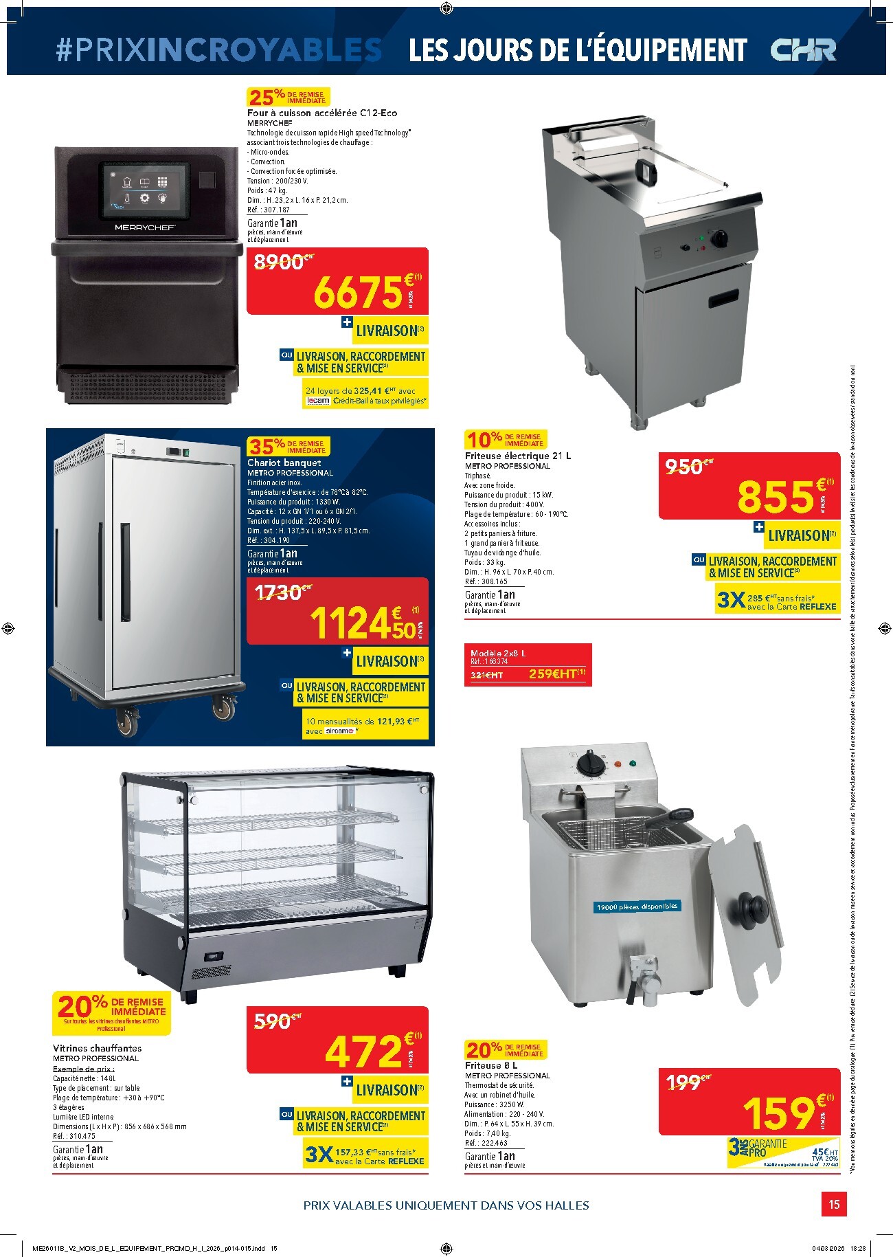 metro - Catalogue Metro - Prix Incroyables CHR valable du 26/03/2026 au 20/05/2026 - page: 15