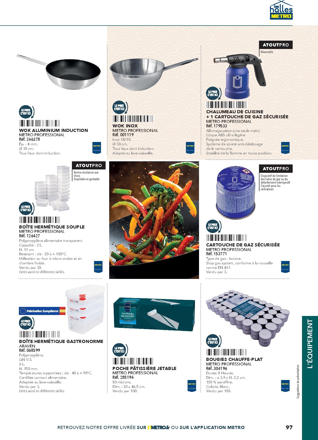 metro - Current Metro - #Restauration asiatique leaflet valid from du mercredi 08/04/2026 to de jeudi 31/12/2026 - page: 97
