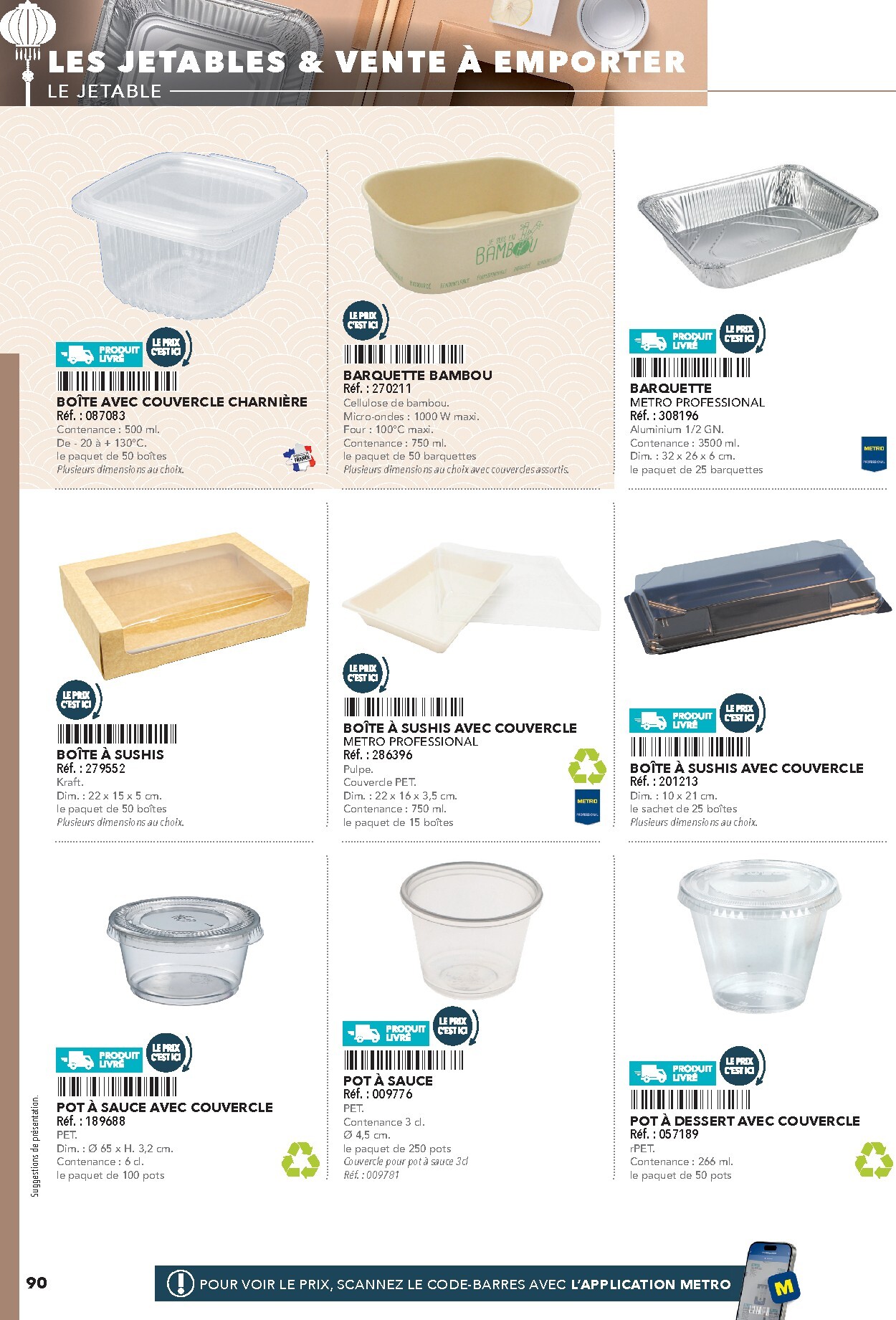 metro - Current Metro - #Restauration asiatique leaflet valid from du mercredi 08/04/2026 to de jeudi 31/12/2026 - page: 90