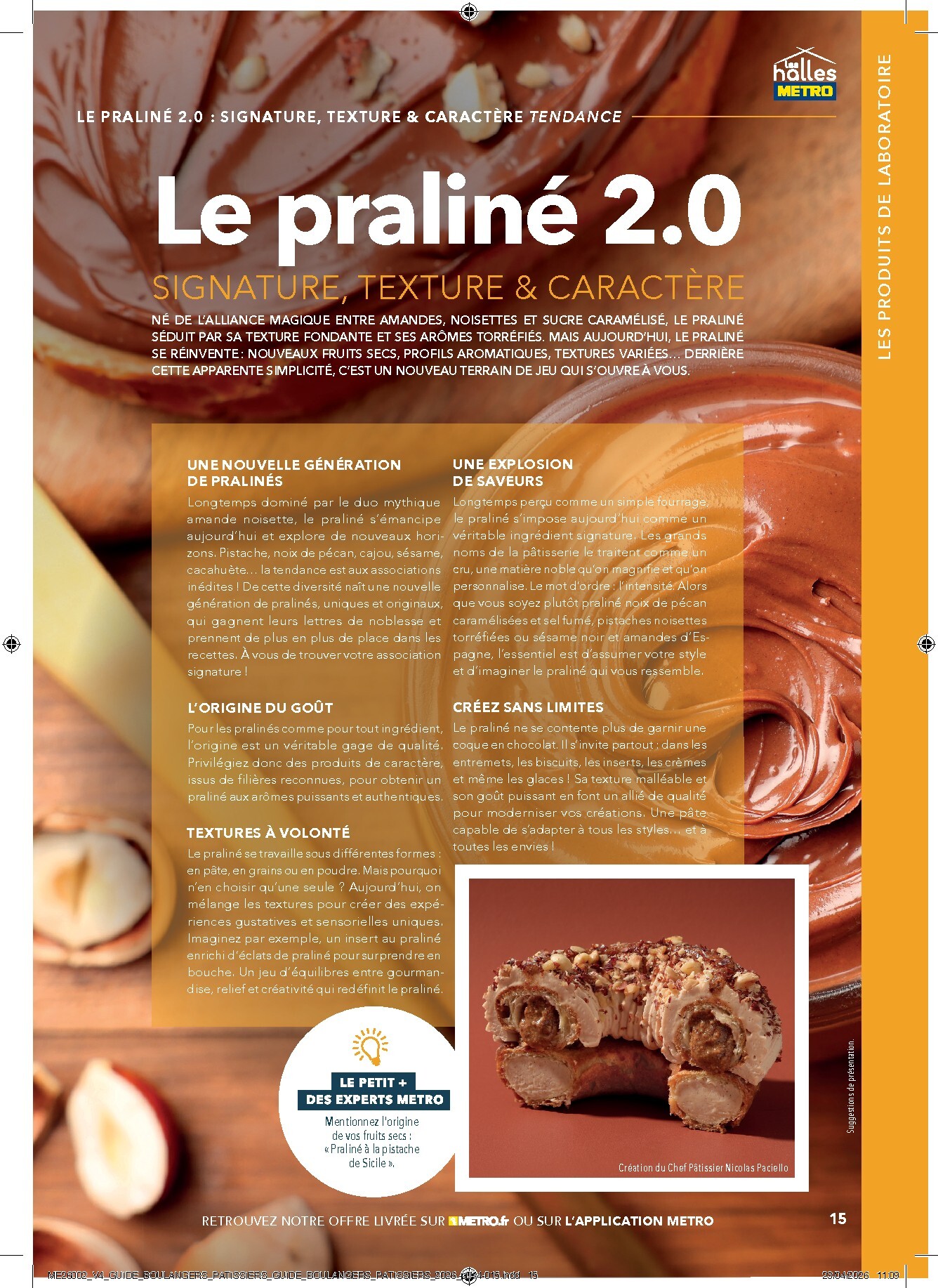 metro - Current Metro - #Boulangers Pâtissiers leaflet valid from de jeudi 30/04/2026 to de jeudi 31/12/2026 - page: 15