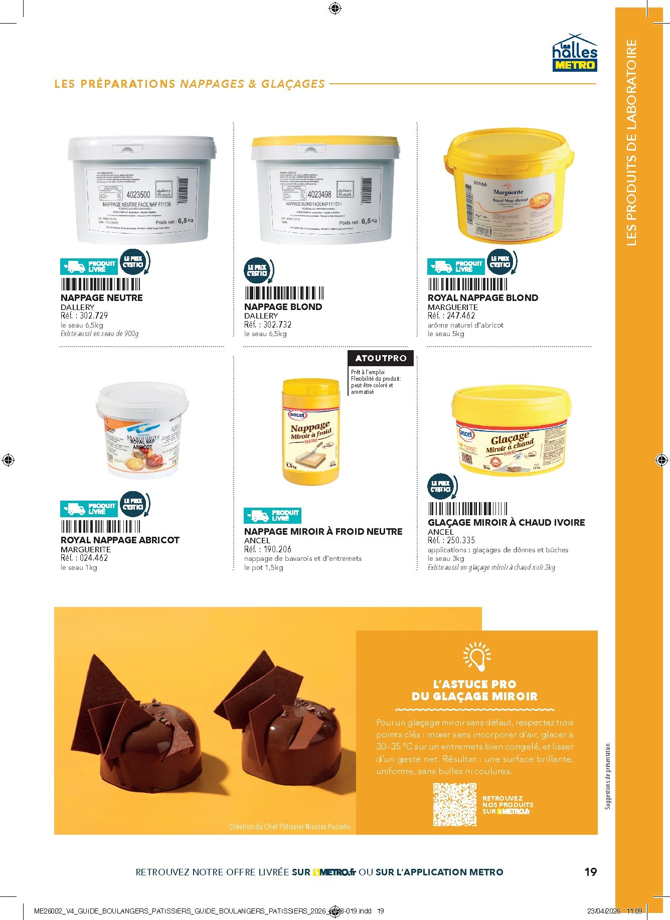 metro - Current Metro - #Boulangers Pâtissiers leaflet valid from de jeudi 30/04/2026 to de jeudi 31/12/2026 - page: 19