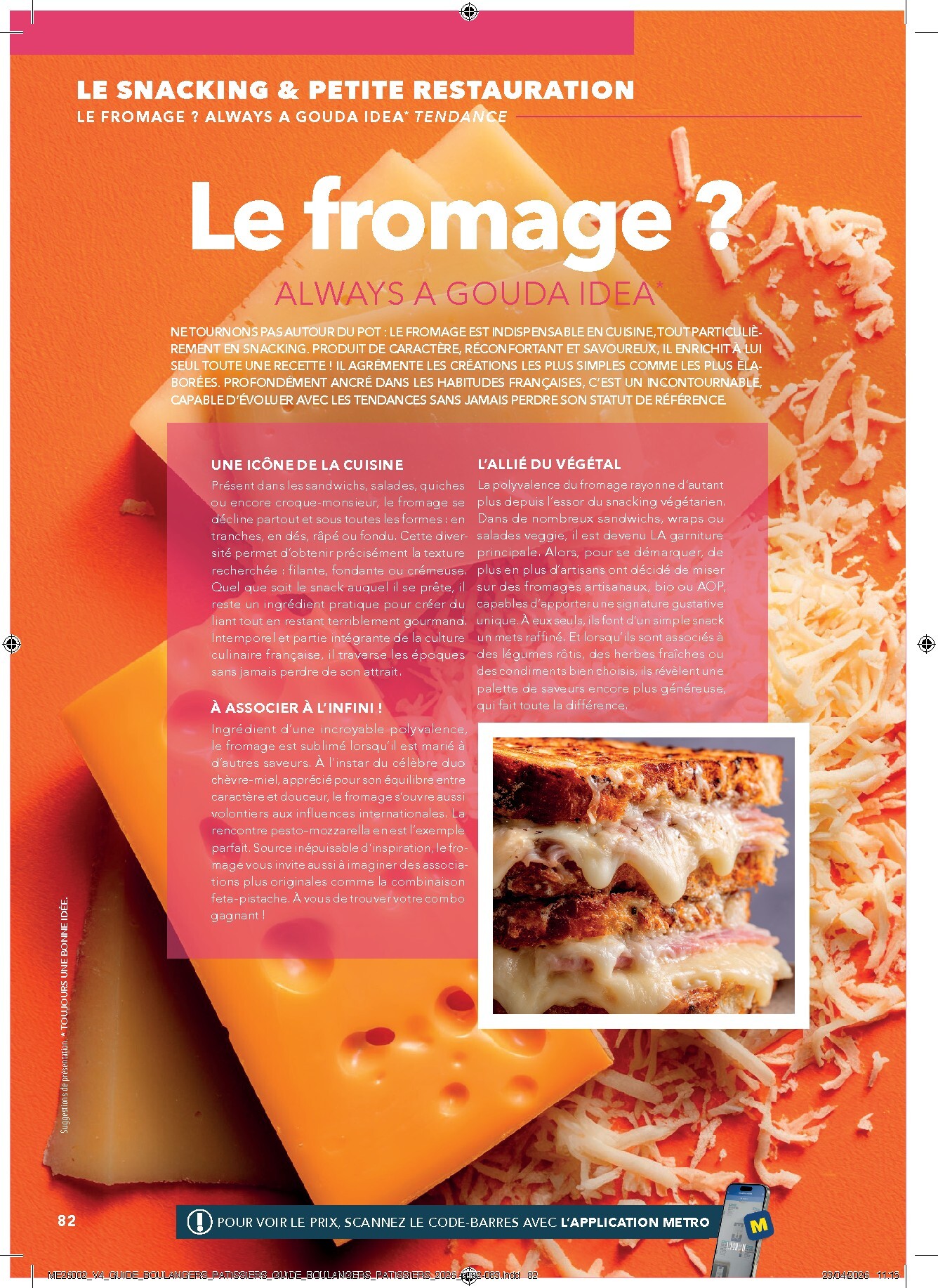 metro - Current Metro - #Boulangers Pâtissiers leaflet valid from de jeudi 30/04/2026 to de jeudi 31/12/2026 - page: 82