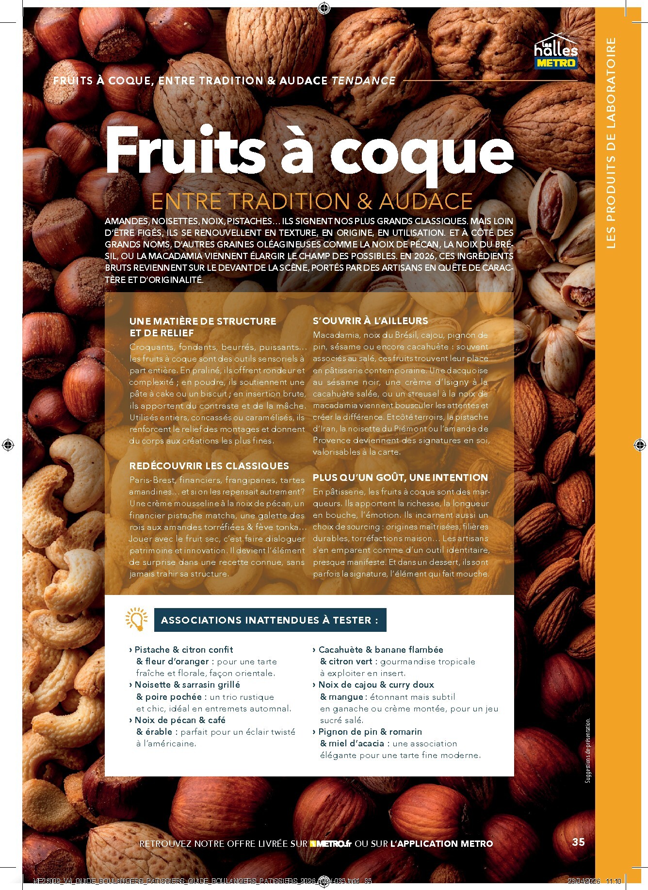 metro - Current Metro - #Boulangers Pâtissiers leaflet valid from de jeudi 30/04/2026 to de jeudi 31/12/2026 - page: 35