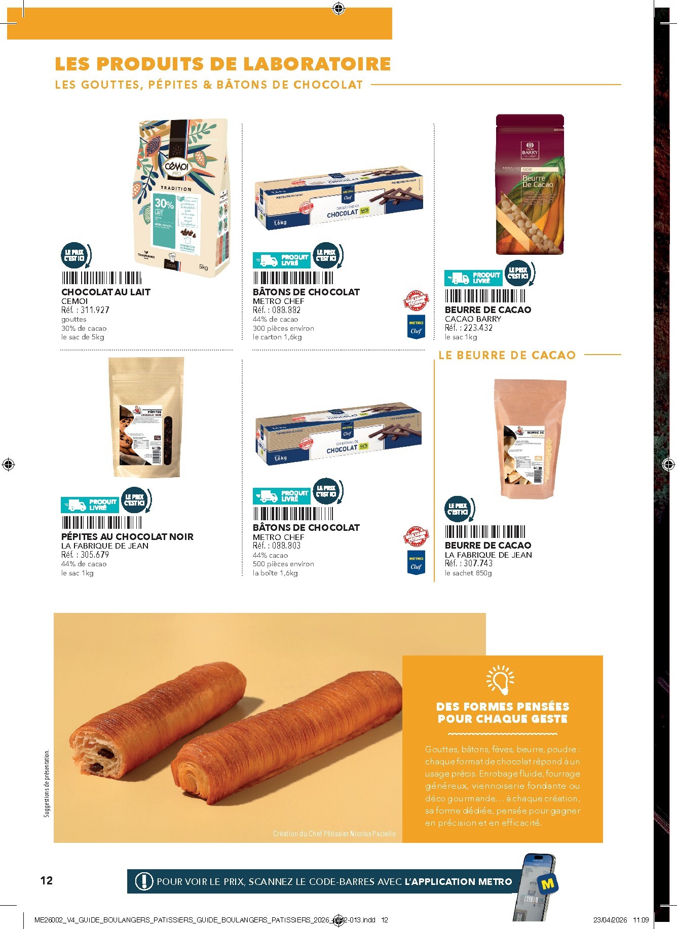 metro - Current Metro - #Boulangers Pâtissiers leaflet valid from de jeudi 30/04/2026 to de jeudi 31/12/2026 - page: 12