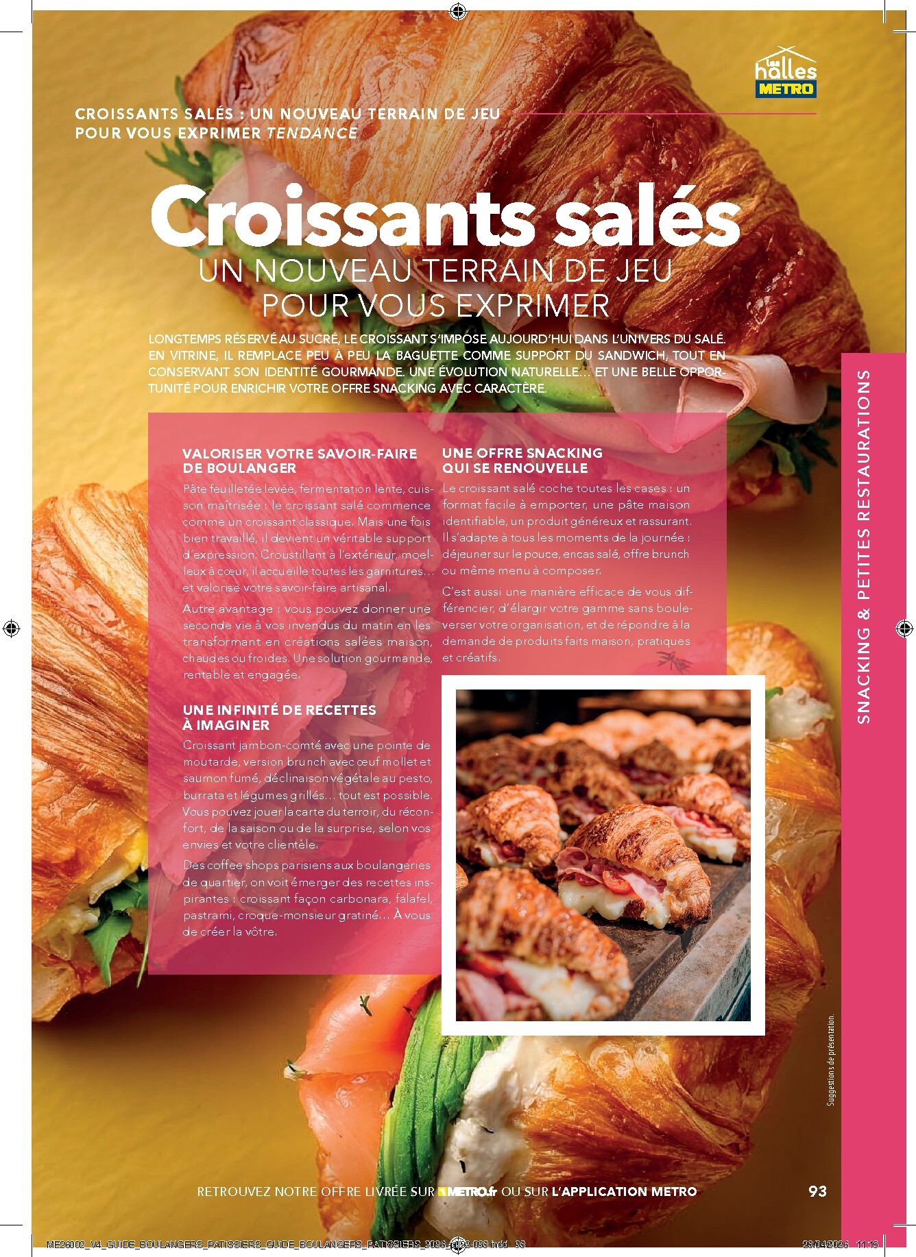 metro - Current Metro - #Boulangers Pâtissiers leaflet valid from de jeudi 30/04/2026 to de jeudi 31/12/2026 - page: 93