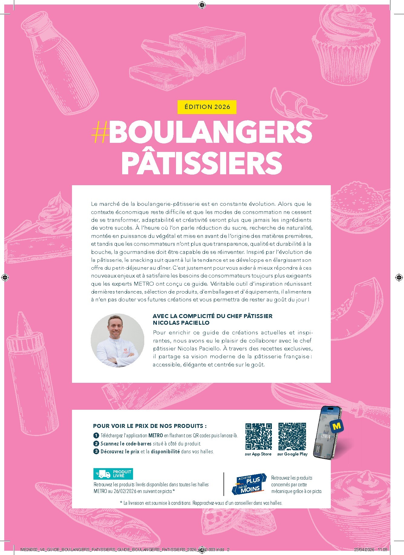 metro - Current Metro - #Boulangers Pâtissiers leaflet valid from de jeudi 30/04/2026 to de jeudi 31/12/2026 - page: 2