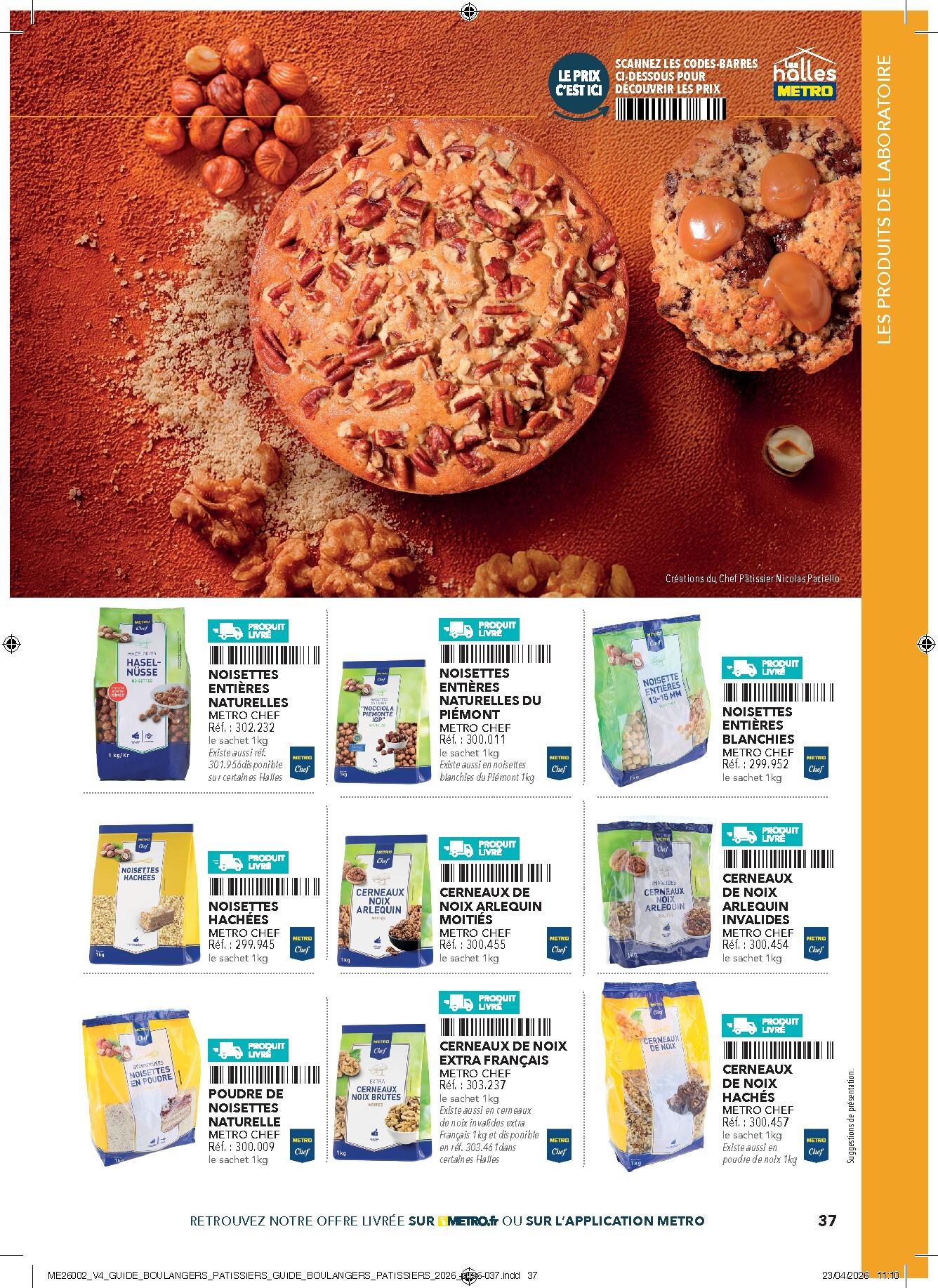 metro - Current Metro - #Boulangers Pâtissiers leaflet valid from de jeudi 30/04/2026 to de jeudi 31/12/2026 - page: 37