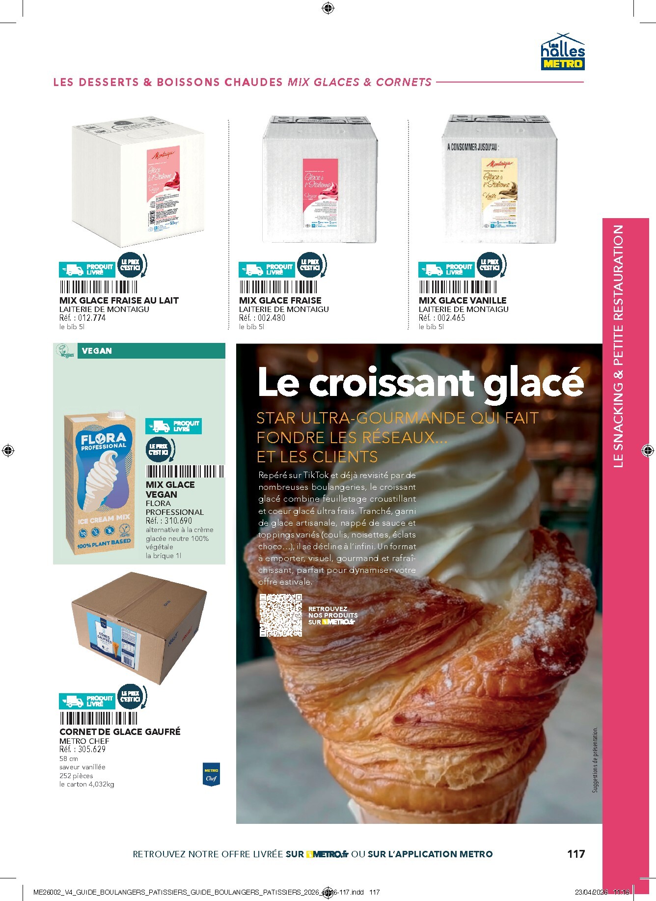 metro - Current Metro - #Boulangers Pâtissiers leaflet valid from de jeudi 30/04/2026 to de jeudi 31/12/2026 - page: 117