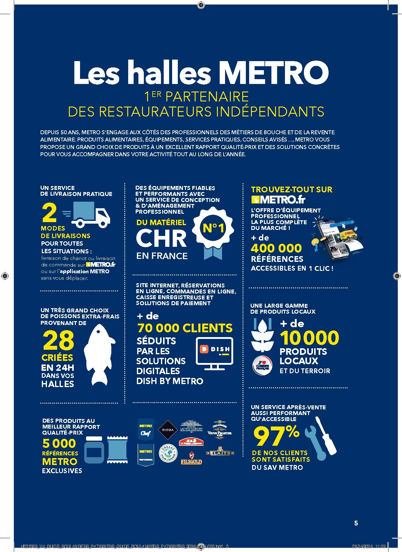 metro - Current Metro - #Boulangers Pâtissiers leaflet valid from de jeudi 30/04/2026 to de jeudi 31/12/2026 - page: 5
