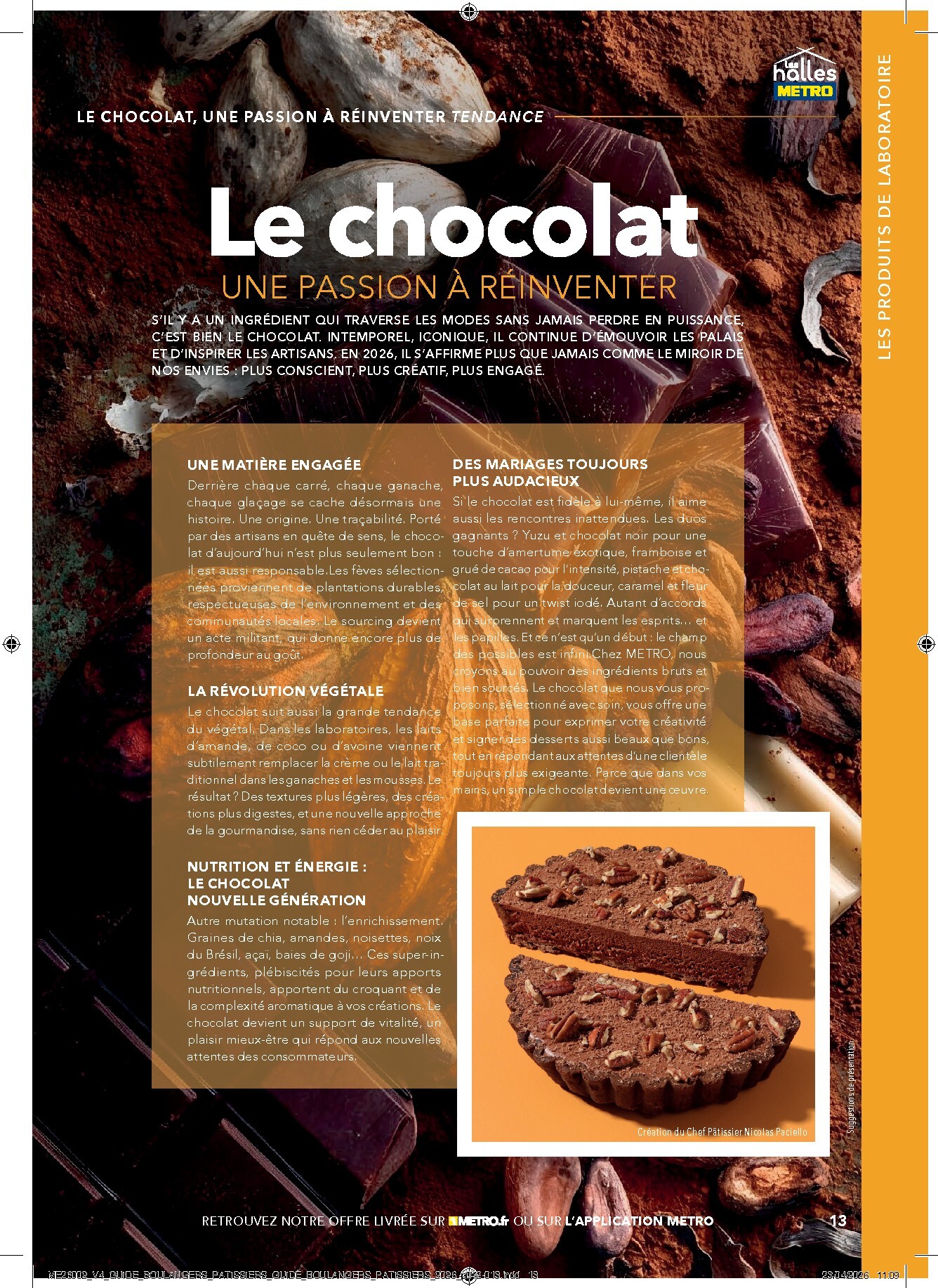 metro - Current Metro - #Boulangers Pâtissiers leaflet valid from de jeudi 30/04/2026 to de jeudi 31/12/2026 - page: 13