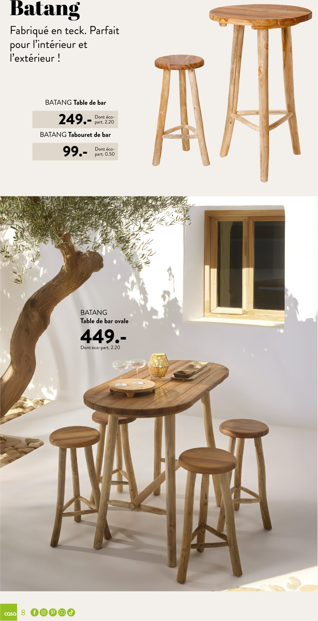 casa - Catalogue Casa - Jardin valable dès 03/03 - 30/09 - page: 8 casa - Catalogue Casa - Jardin valable dès 03/03 - 30/09 - page: 8