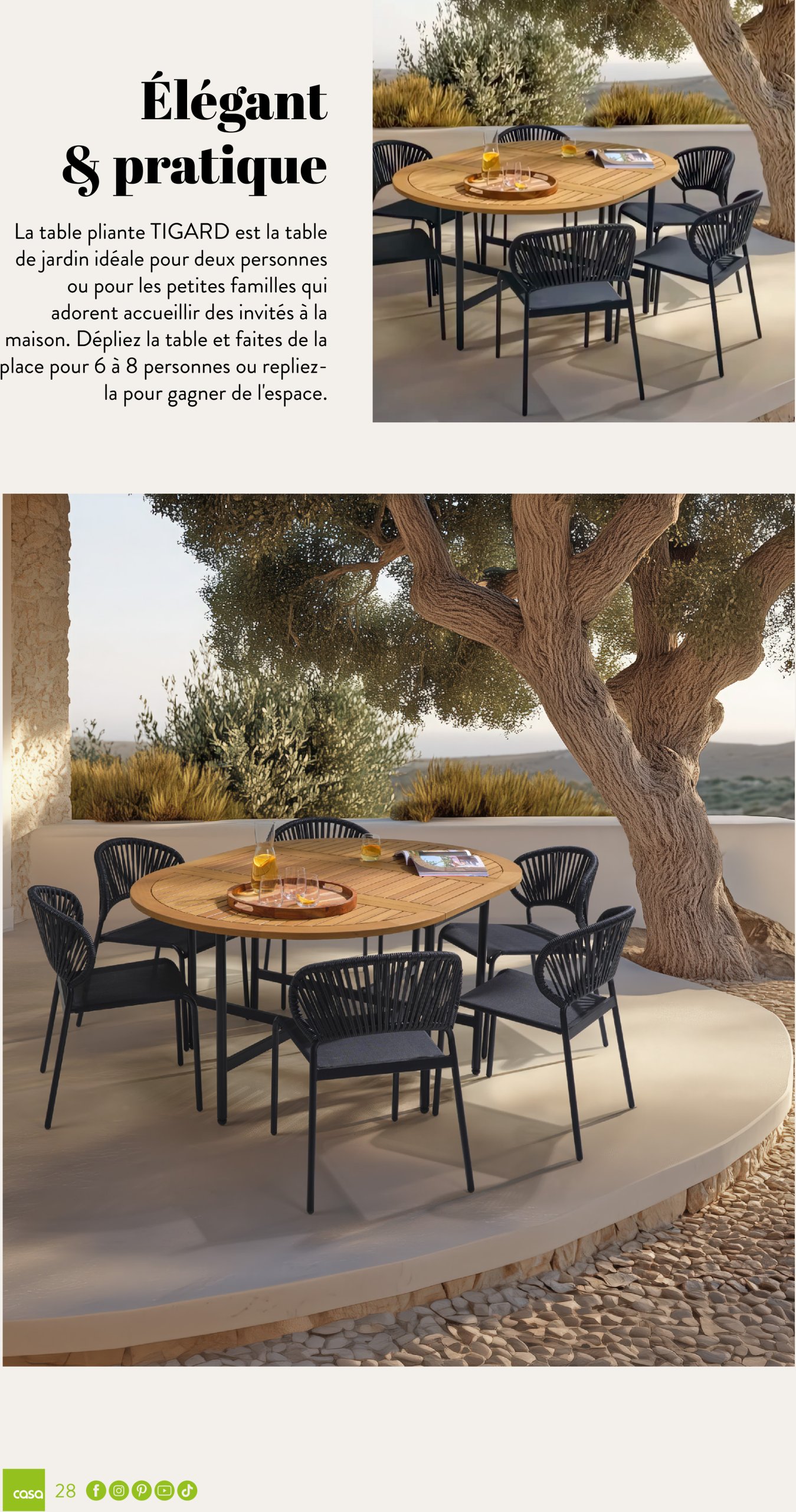 casa - Catalogue Casa - Jardin valable dès 03/03 - 30/09 - page: 28 casa - Catalogue Casa - Jardin valable dès 03/03 - 30/09 - page: 28