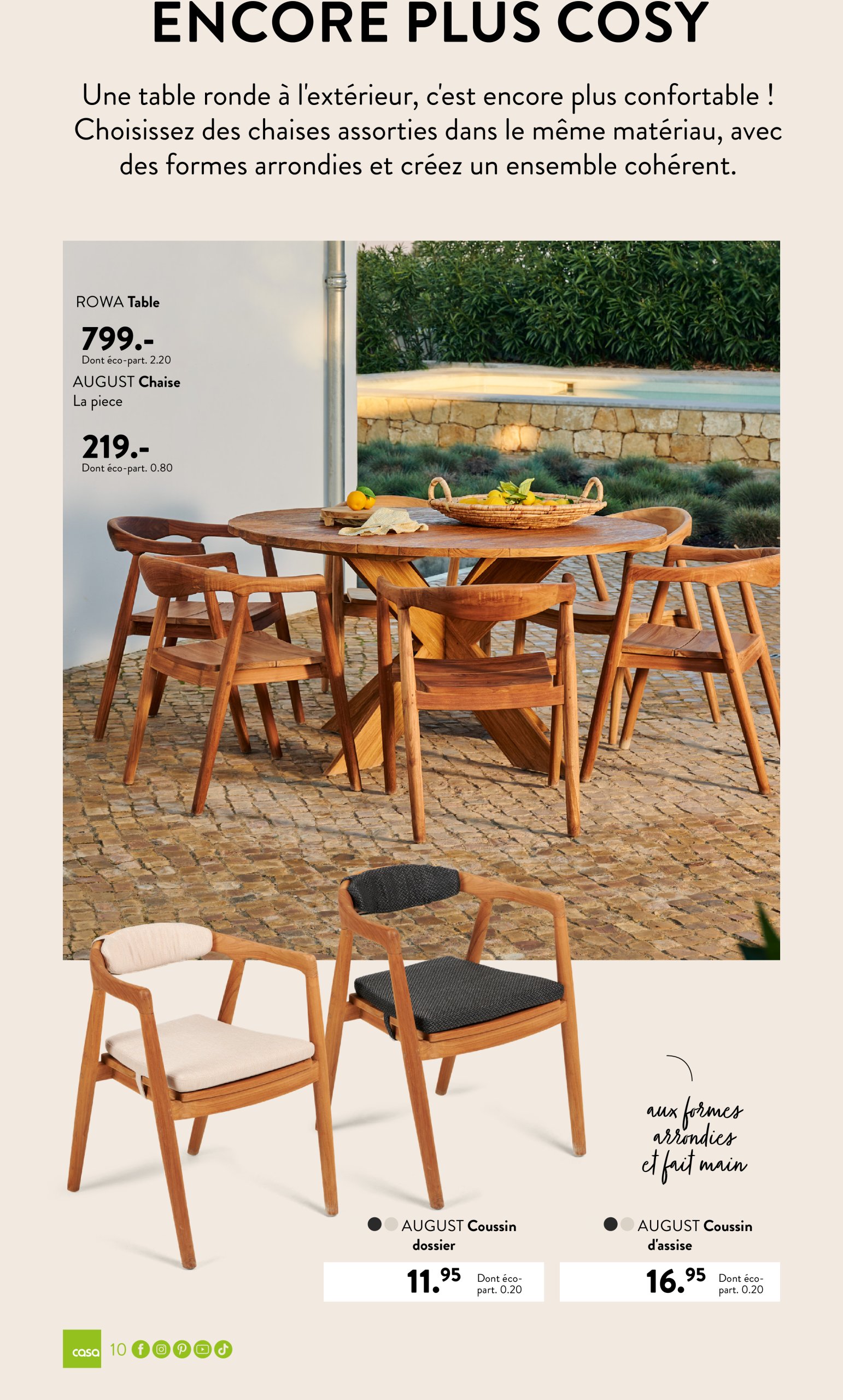 casa - Catalogue Casa - Jardin valable dès 03/03 - 30/09 - page: 10 casa - Catalogue Casa - Jardin valable dès 03/03 - 30/09 - page: 10
