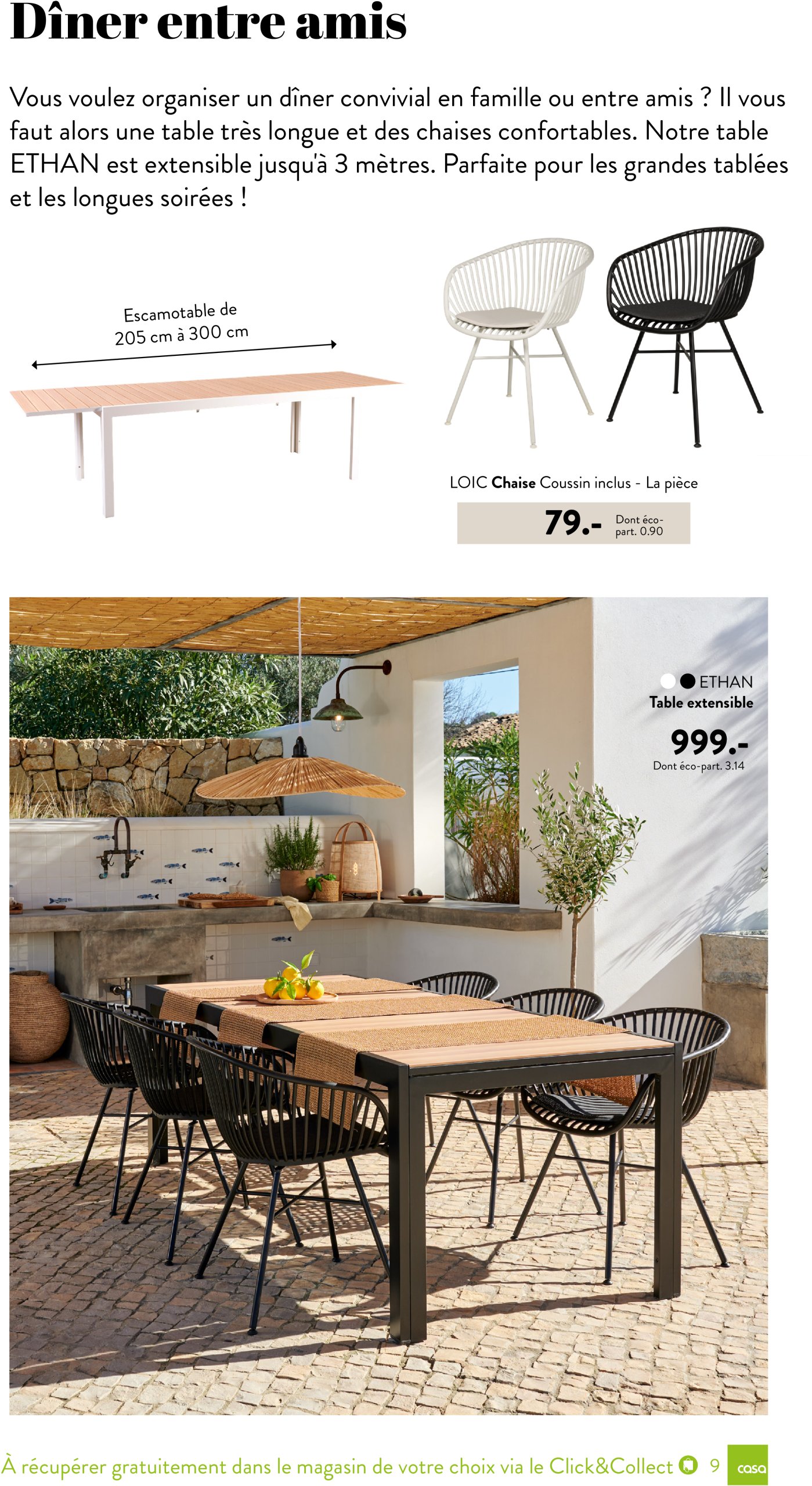 casa - Catalogue Casa - Jardin valable dès 03/03 - 30/09 - page: 9 casa - Catalogue Casa - Jardin valable dès 03/03 - 30/09 - page: 9