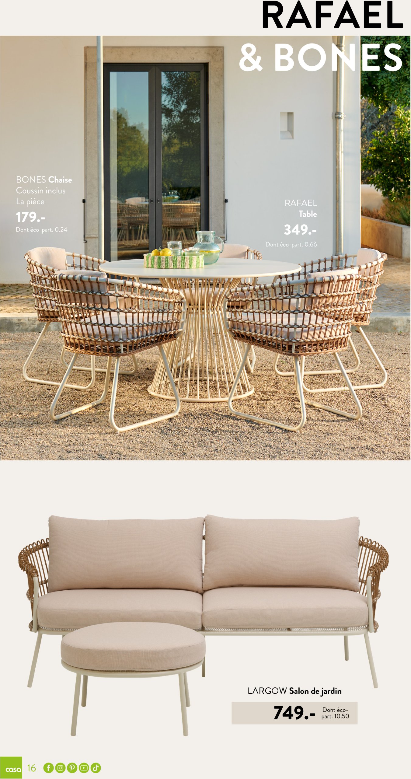 casa - Catalogue Casa - Jardin valable dès 03/03 - 30/09 - page: 16 casa - Catalogue Casa - Jardin valable dès 03/03 - 30/09 - page: 16