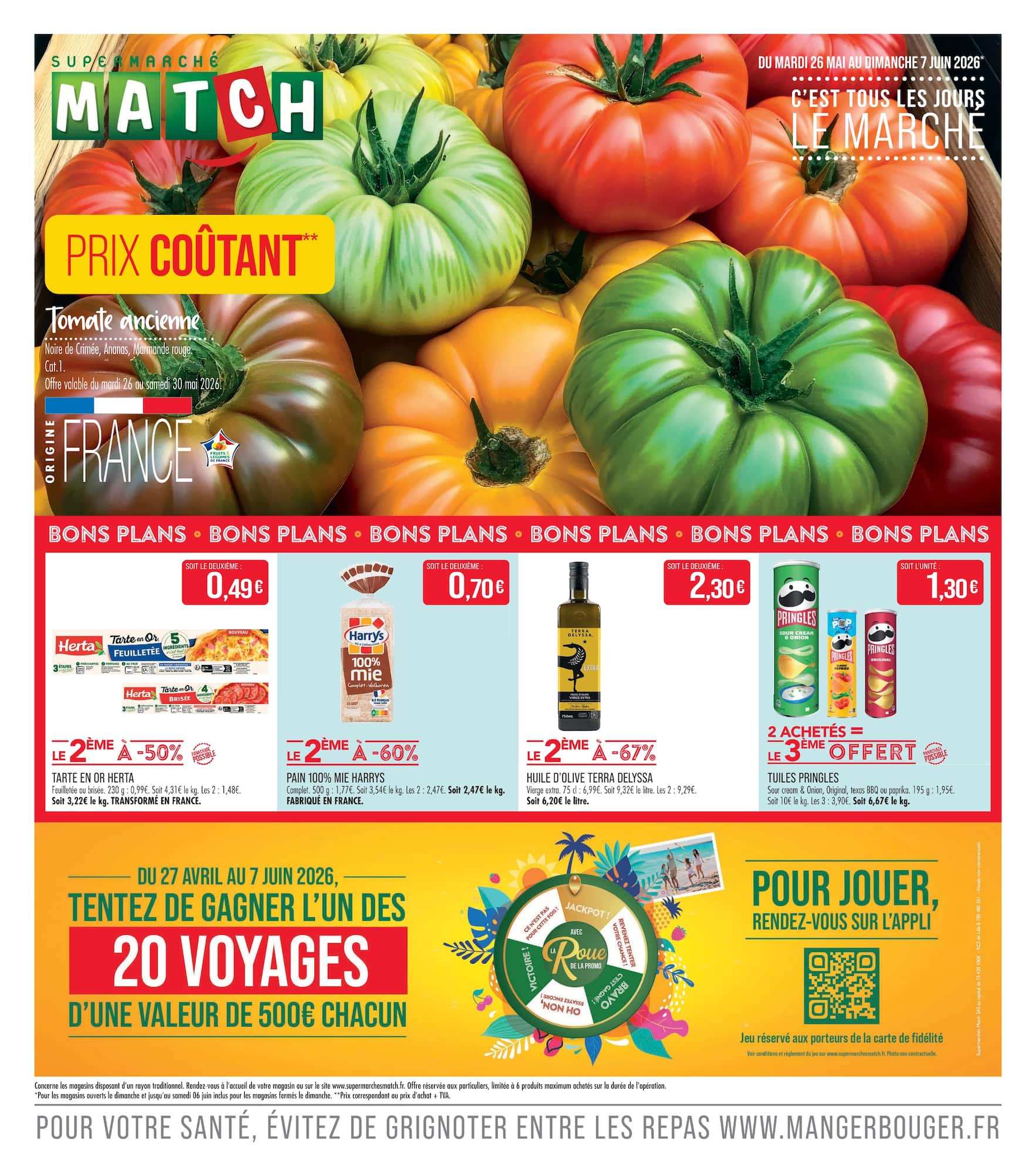 match - Flyer Match pour la semaine prochaine du du lundi 25/05/2026 au du dimanche 07/06/2026