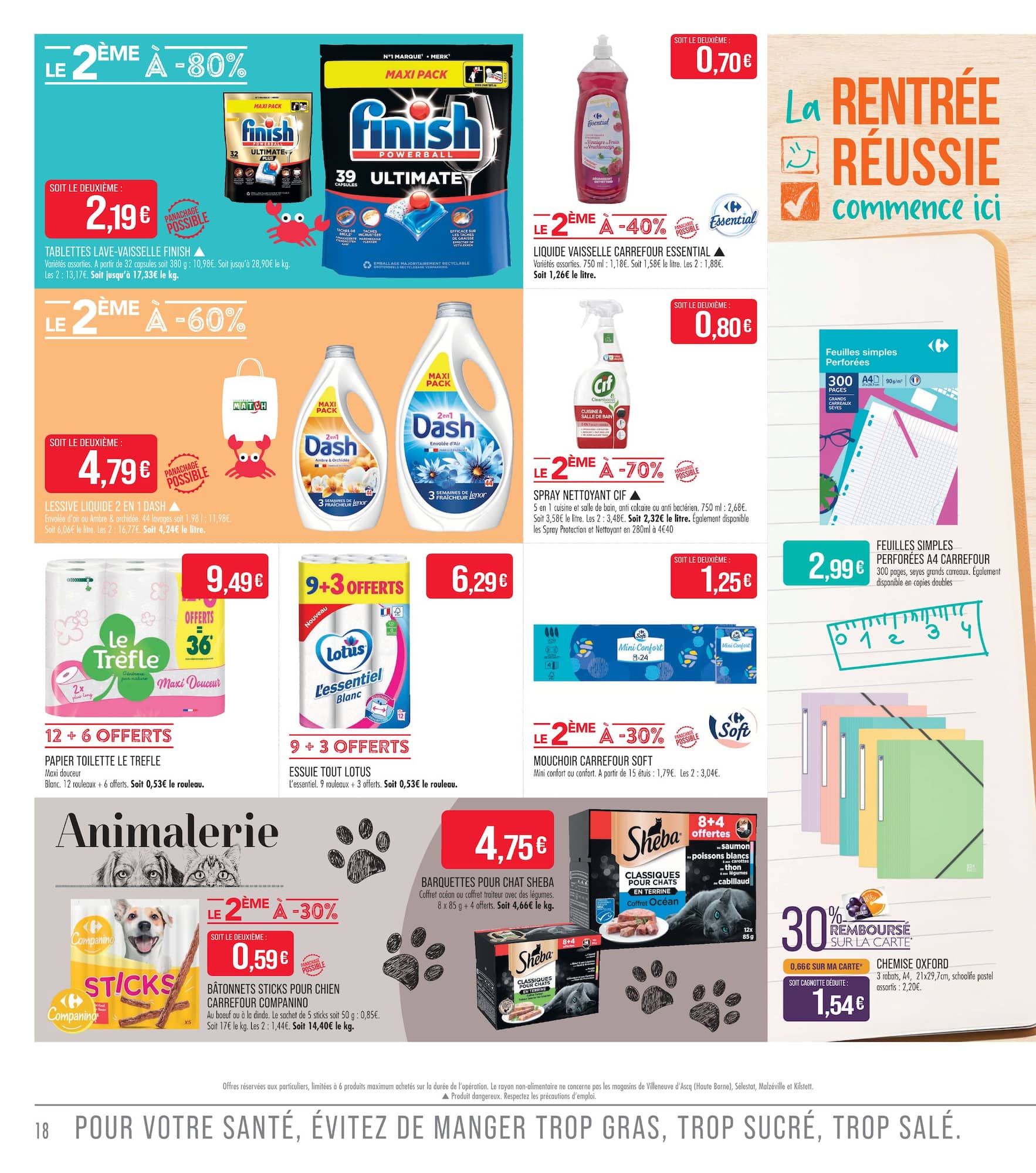match - Flyer Match - LES BONS PLANS de l'été pour la semaine prochaine du du lundi 20/07/2026 au du dimanche 02/08/2026 - page: 18