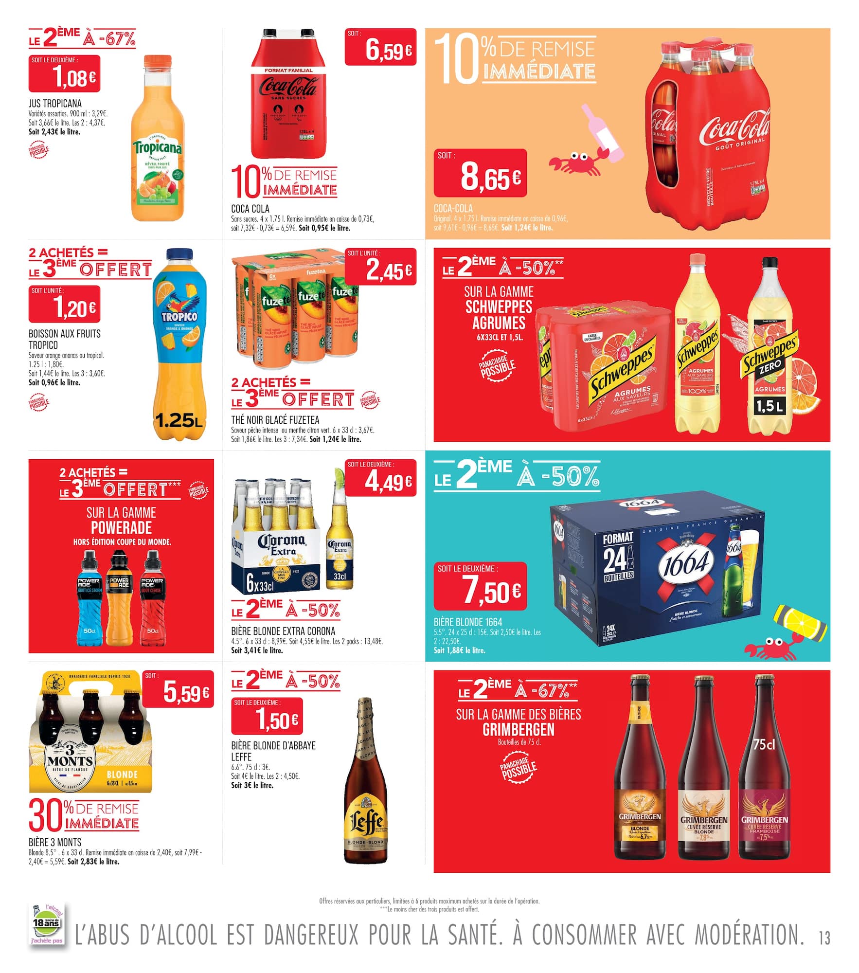 match - Flyer Match - LES BONS PLANS de l'été pour la semaine prochaine du du lundi 20/07/2026 au du dimanche 02/08/2026 - page: 13