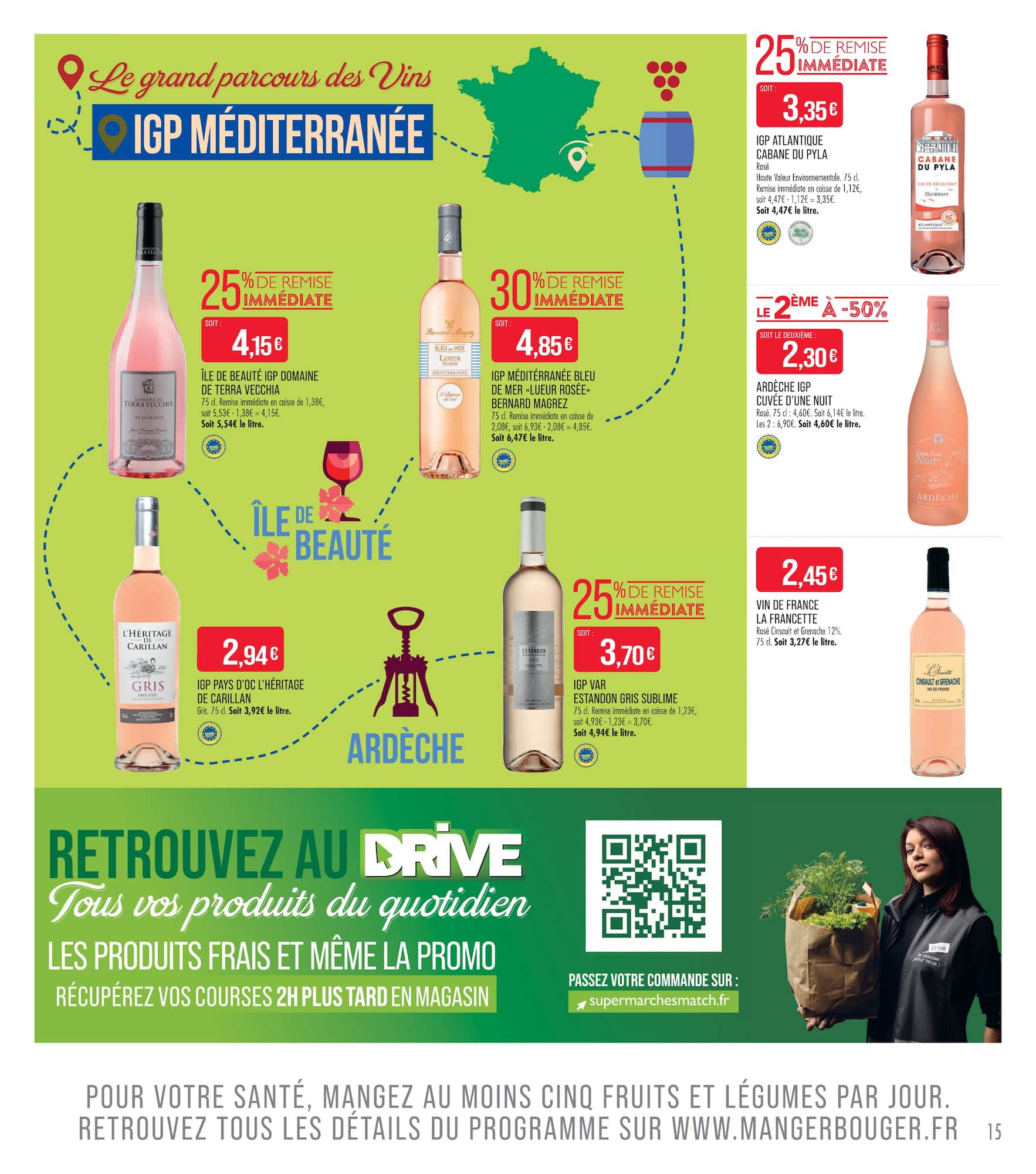 match - Flyer Match - LES BONS PLANS de l'été pour la semaine prochaine du du lundi 20/07/2026 au du dimanche 02/08/2026 - page: 15