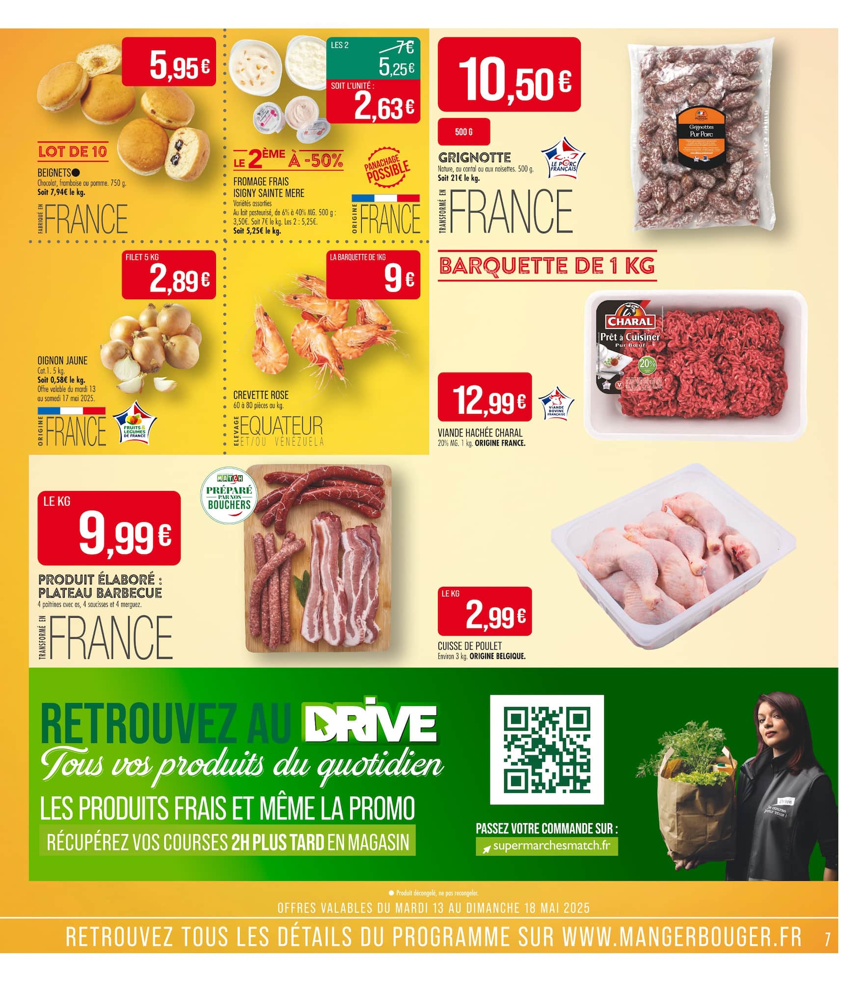match - Catalogue Match - Achetez en gros, économisez en grand 2 valable dès 13/05 - 25/05 - page: 7