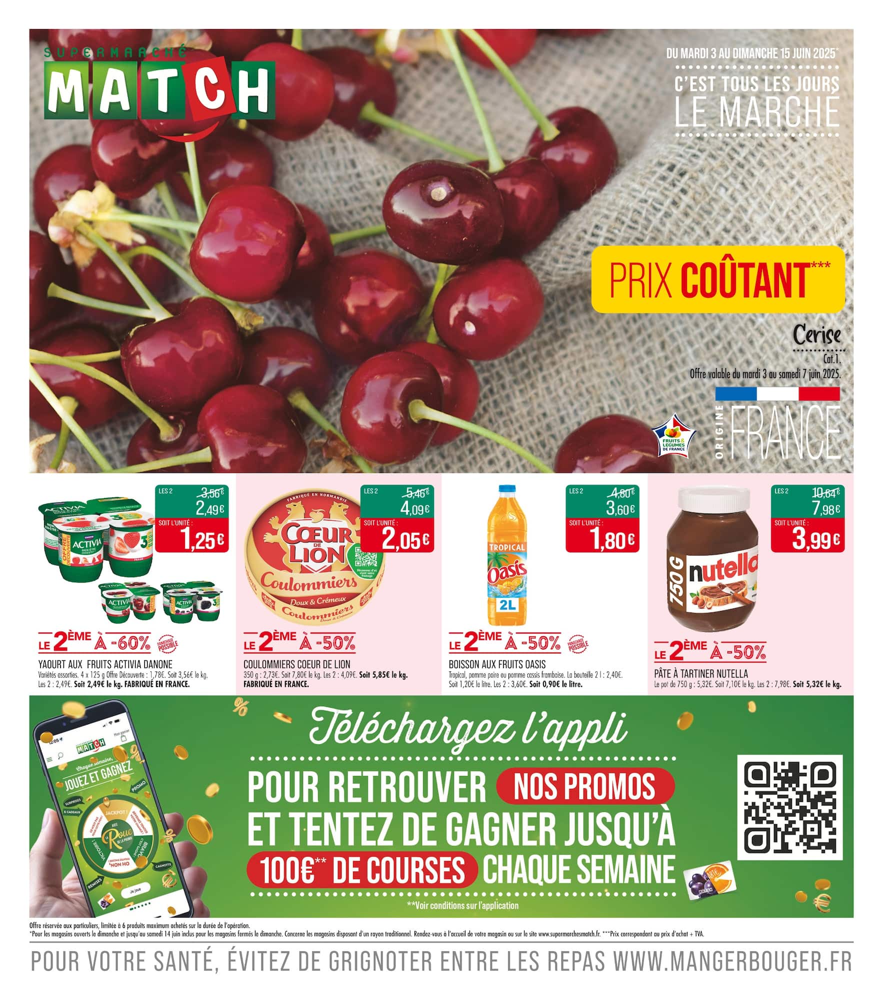 match - Catalogue Match valable dès 03/06 - 15/06