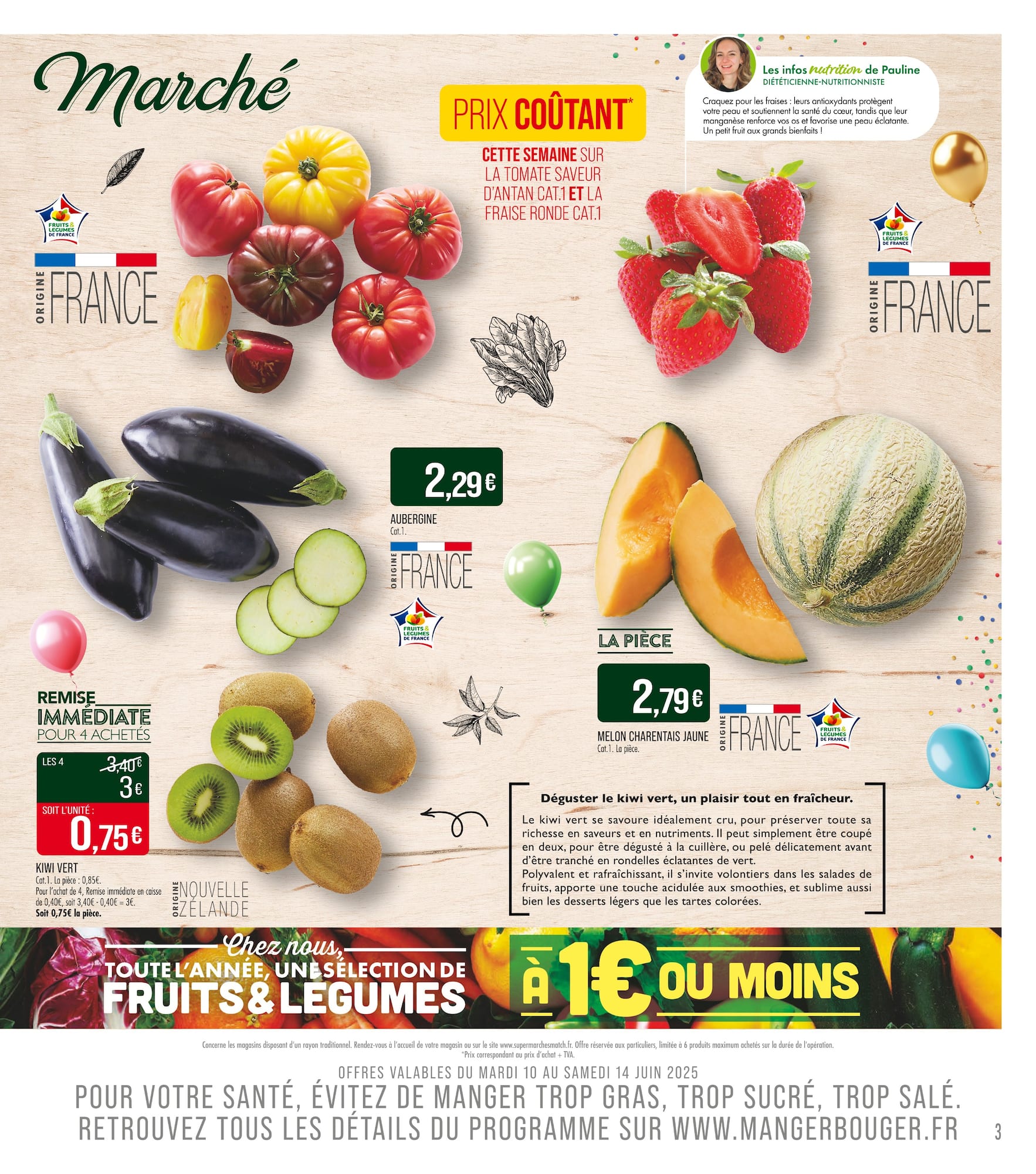 match - Catalogue Match - La Fête des clients valable du 10/06 au 22/06 - page: 3