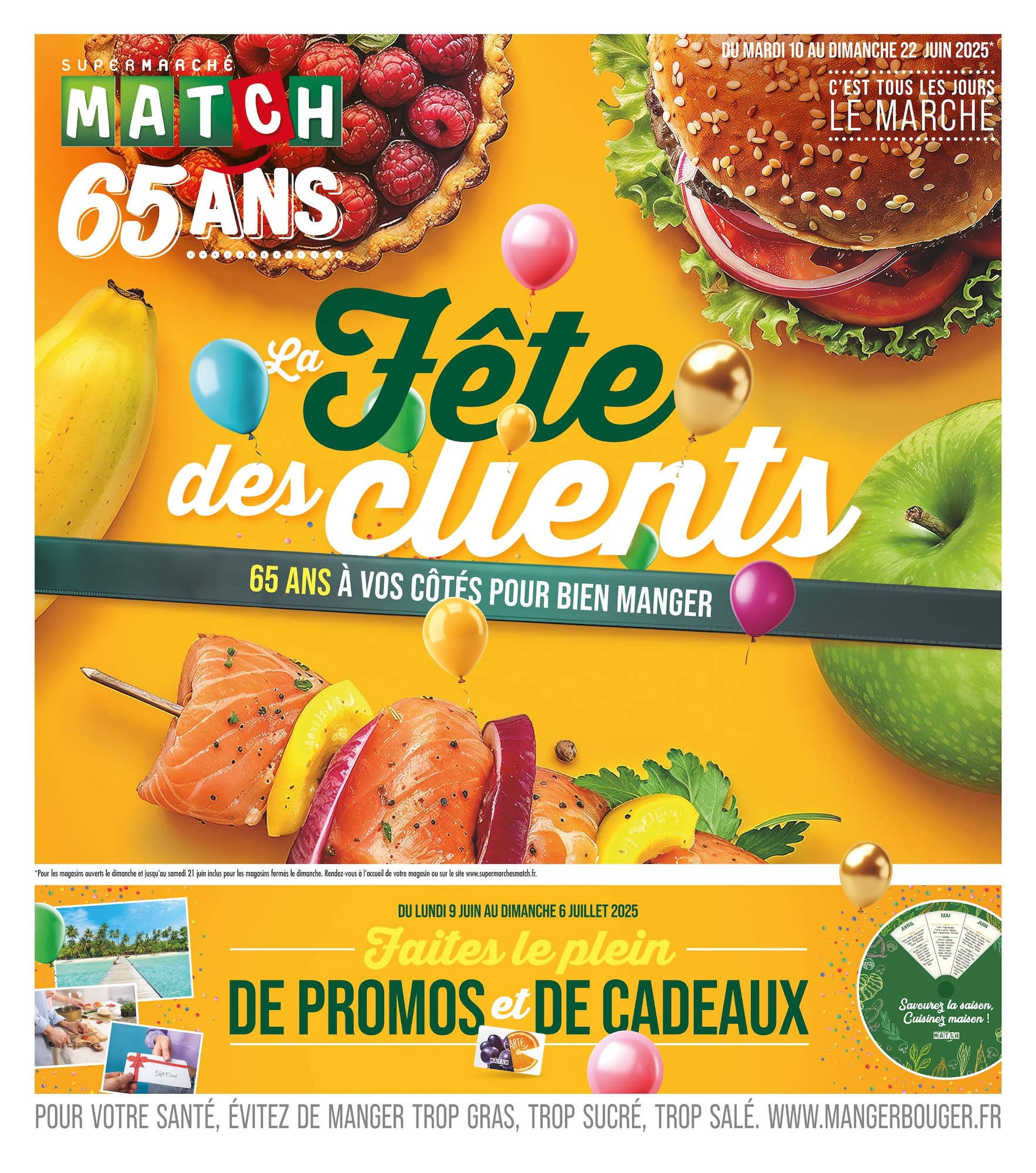 match - Catalogue Match - La Fête des clients valable du 10/06 au 22/06