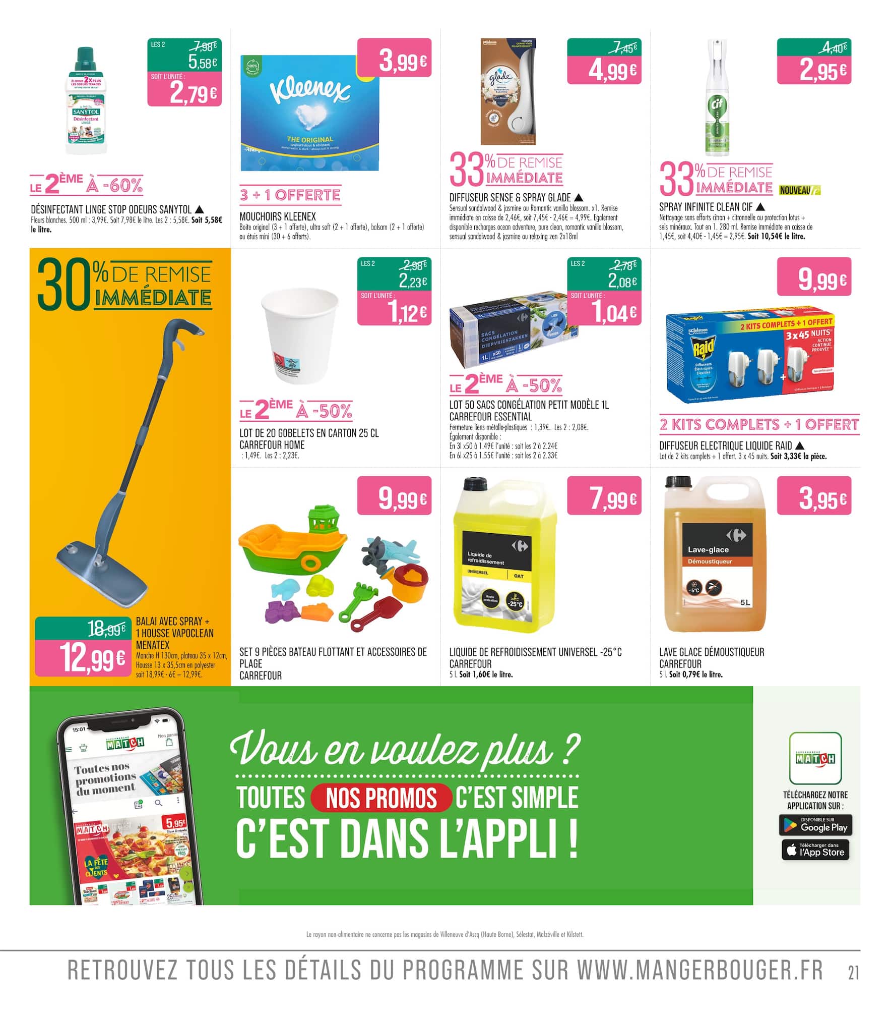 match - Catalogue Match - La Fête des clients valable du 10/06 au 22/06 - page: 21