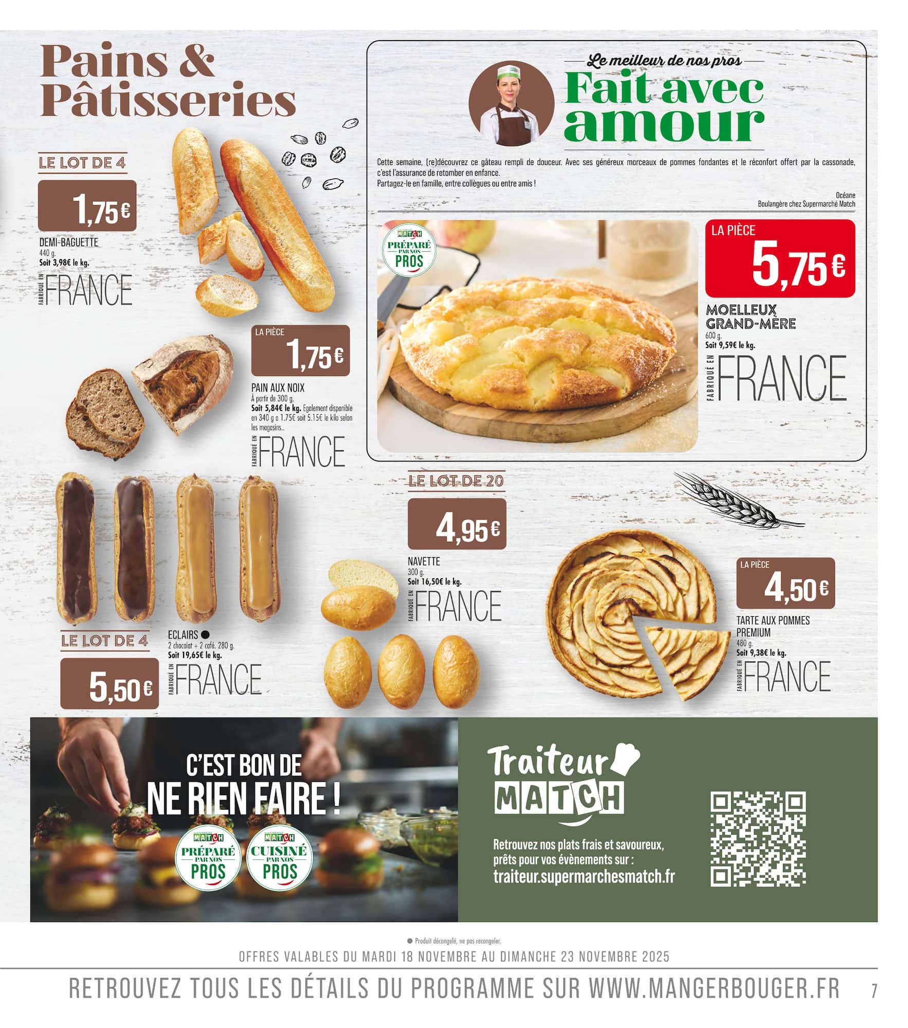 match - Catalogue Match valable du 18/11 au 30/11 - page: 7