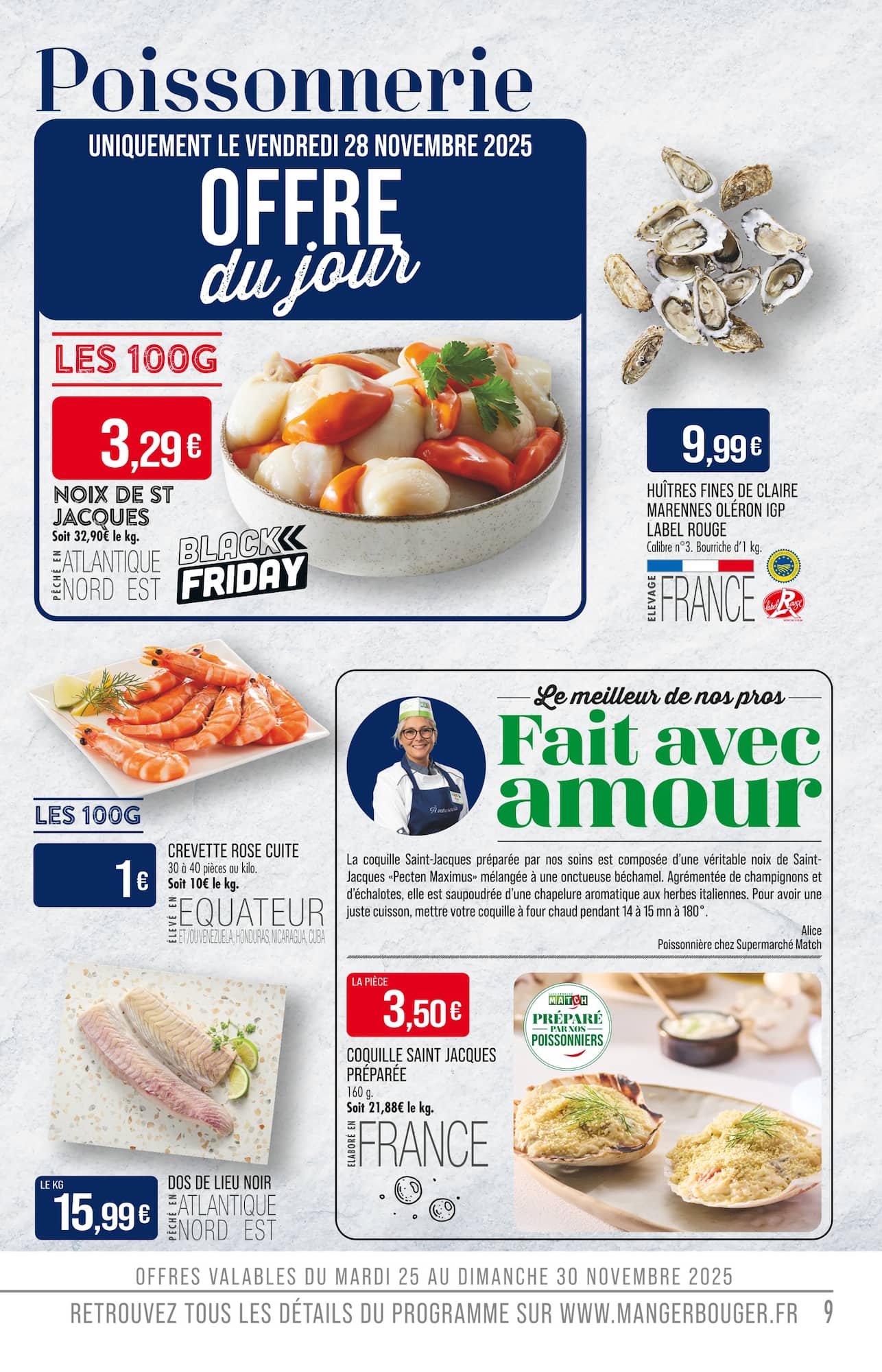 match - Catalogue Match valable du 25/11 au 07/12 - page: 9