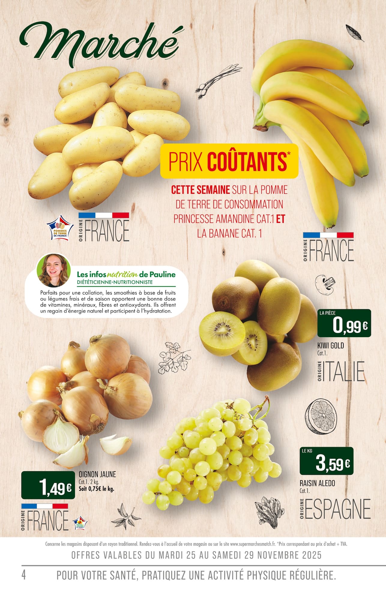 match - Catalogue Match valable du 25/11 au 07/12 - page: 4