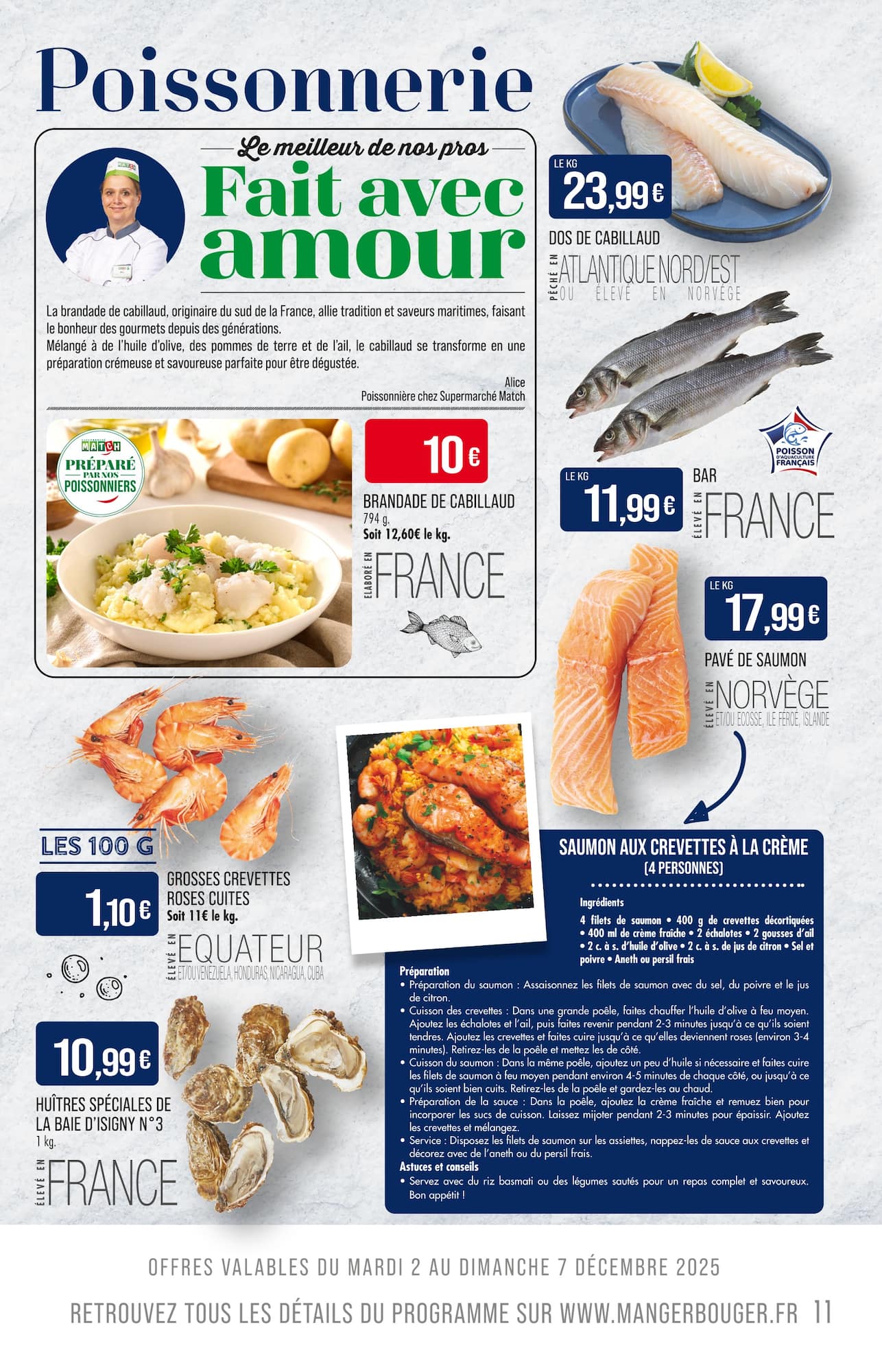 match - Catalogue Match valable du 02/12 au 14/12 - page: 11